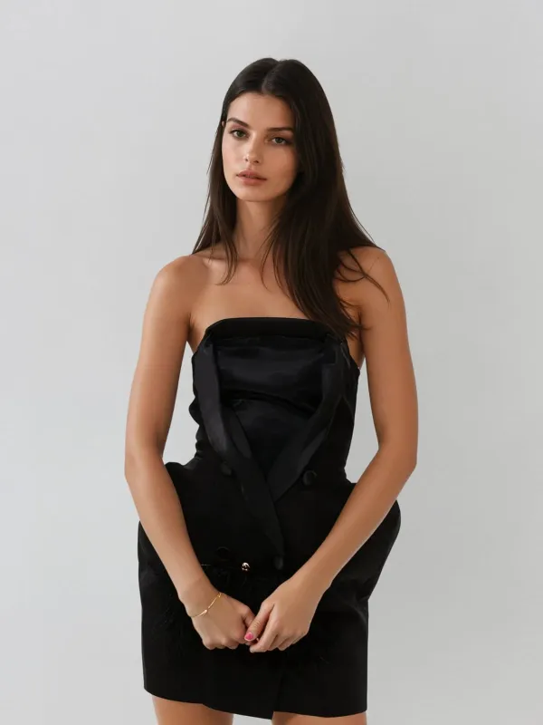 Fumaron Strapless Mini Dress sold by Mew Mews