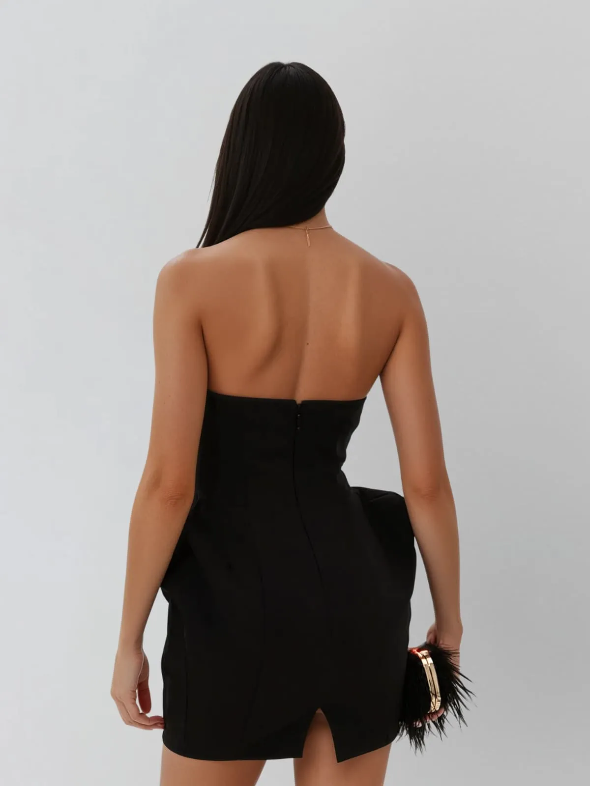 Fumaron Strapless Mini Dress sold by Mew Mews product image thumbnail 5