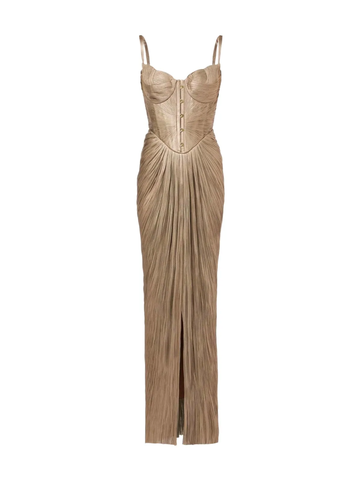 Heliox Metallic Corset Maxi Dress sold by Mew Mews product image thumbnail 3