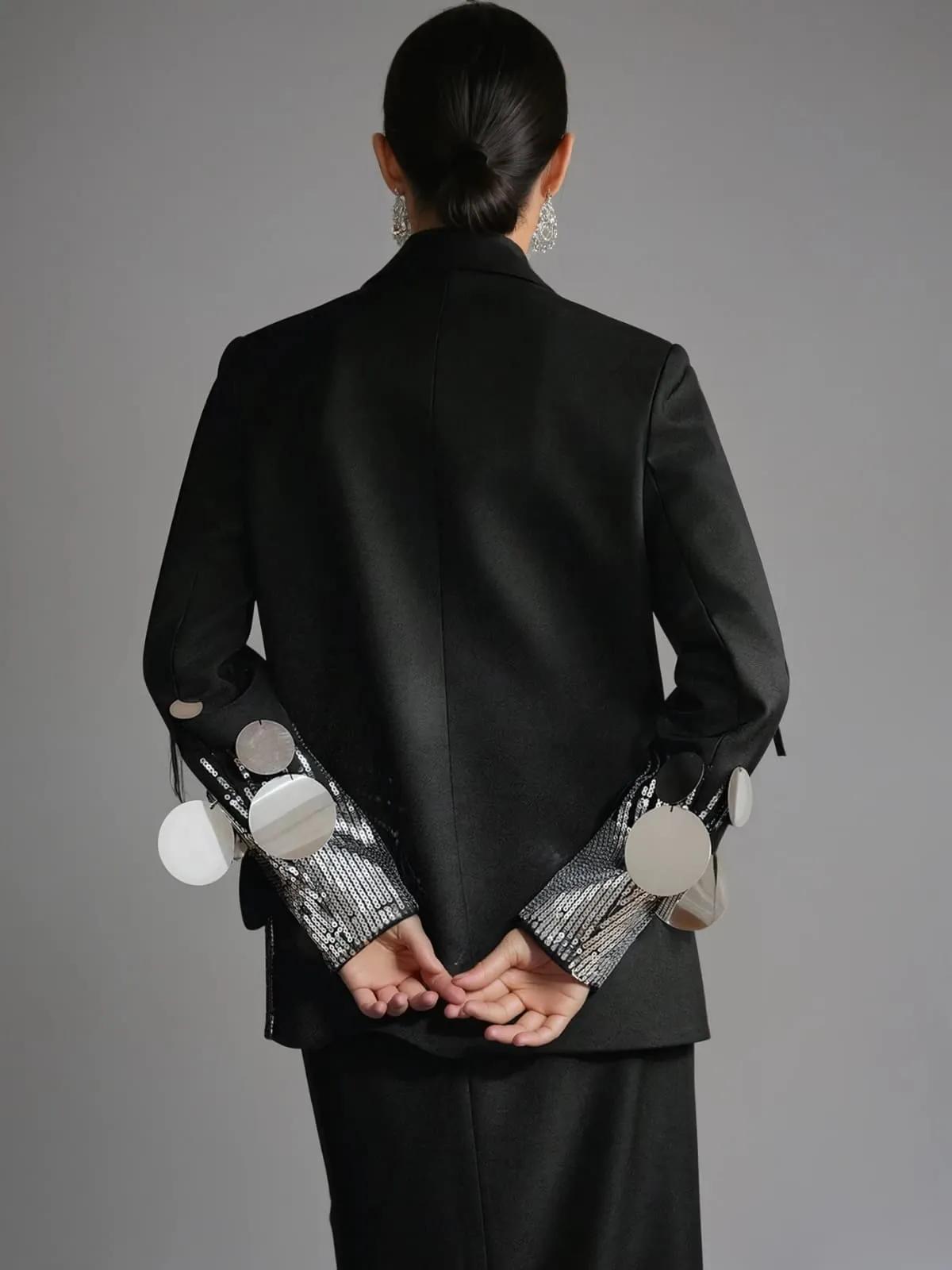 Helioda V Neck Sequin Skirt Set sold by Mew Mews product image thumbnail 5