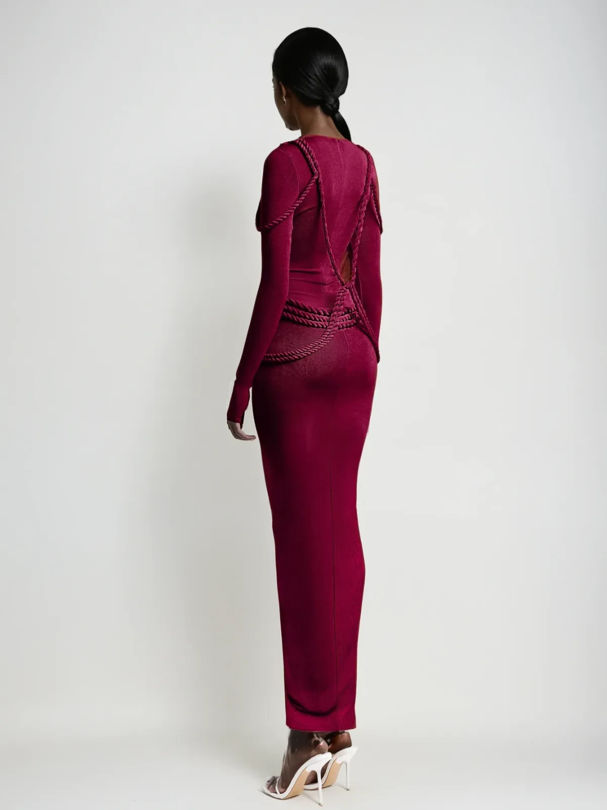 Jayashri Long Sleeve Maxi Dress sold by Mew Mews product image thumbnail 4