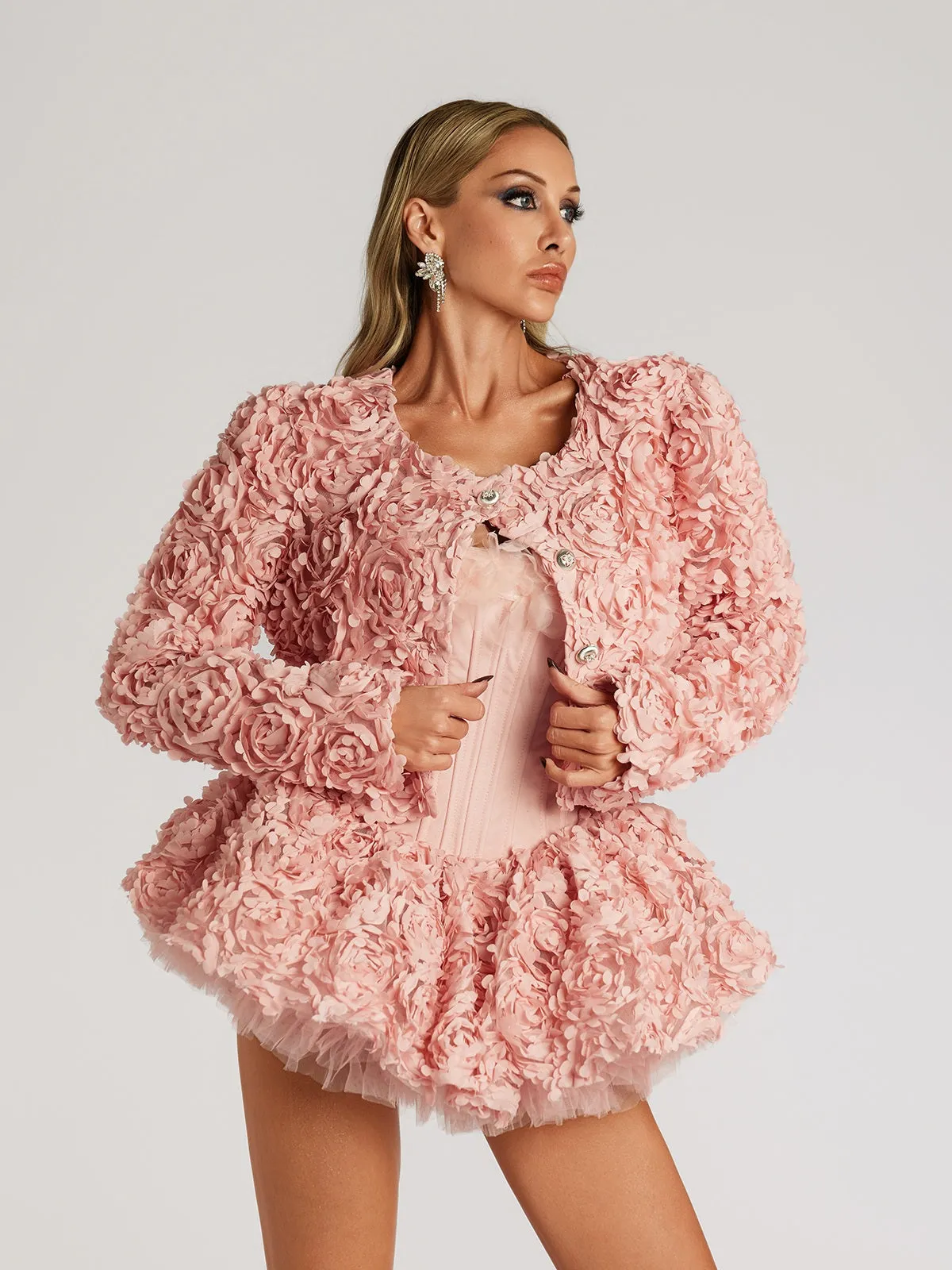 Farangis Flower Corset Dress Set sold by Mew Mews product image thumbnail 3