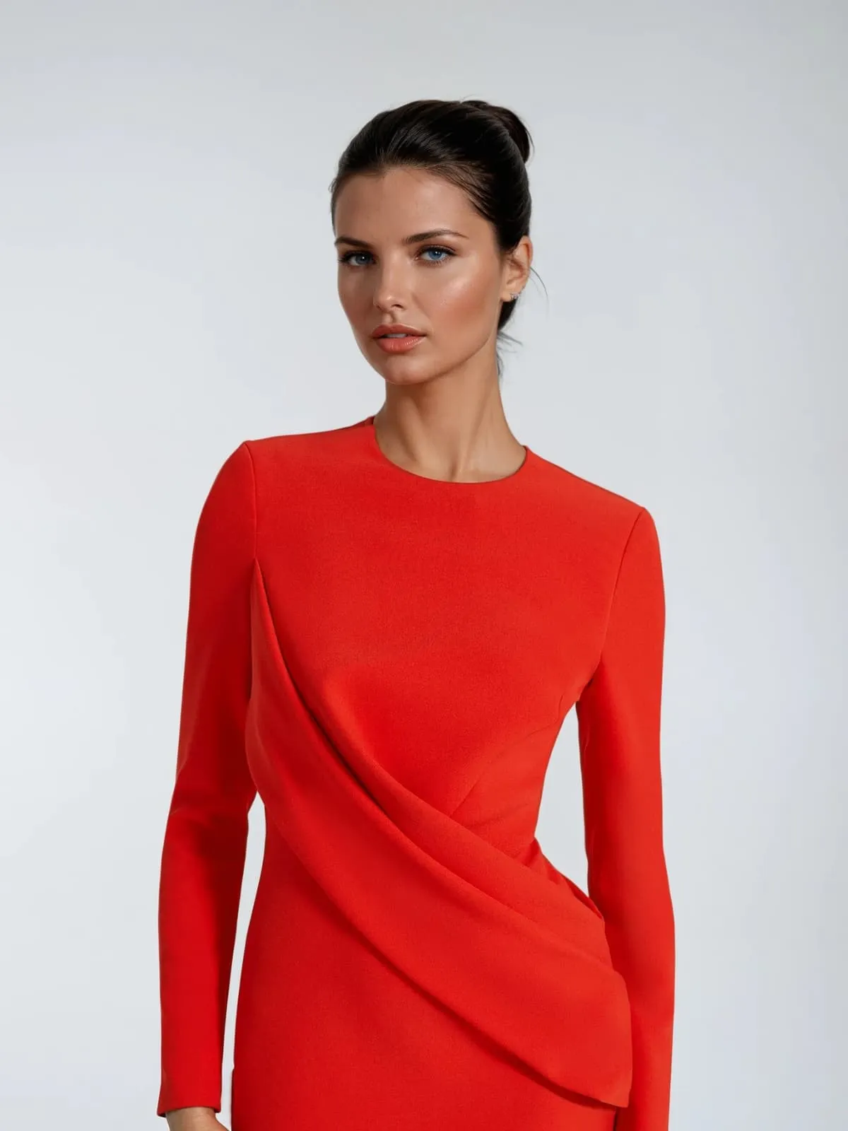 Kineticora Long Sleeve Split Maxi Dress sold by Mew Mews product image thumbnail 2