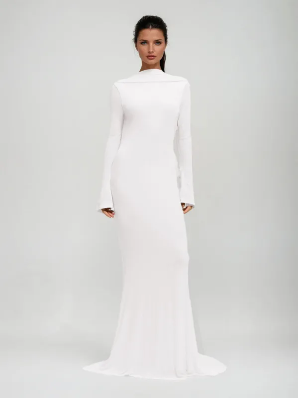 Jetsamor Backless Maxi Dress sold by Mew Mews