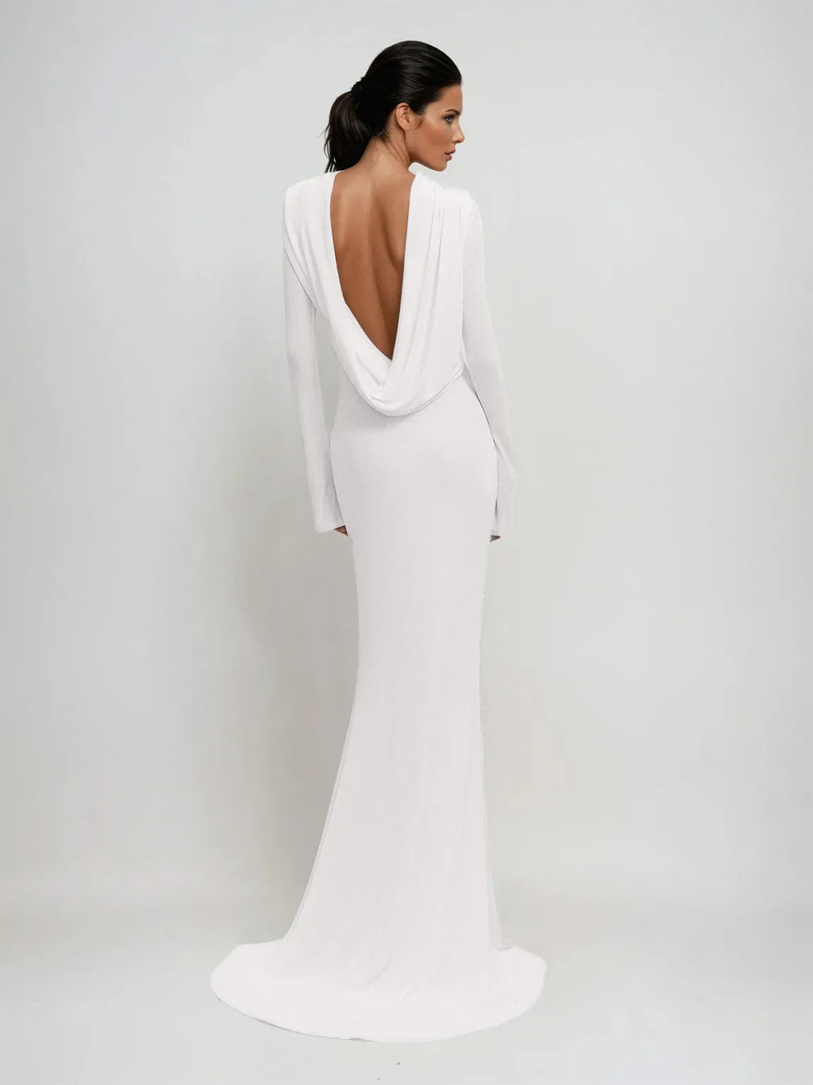 Jetsamor Backless Maxi Dress sold by Mew Mews product image thumbnail 3