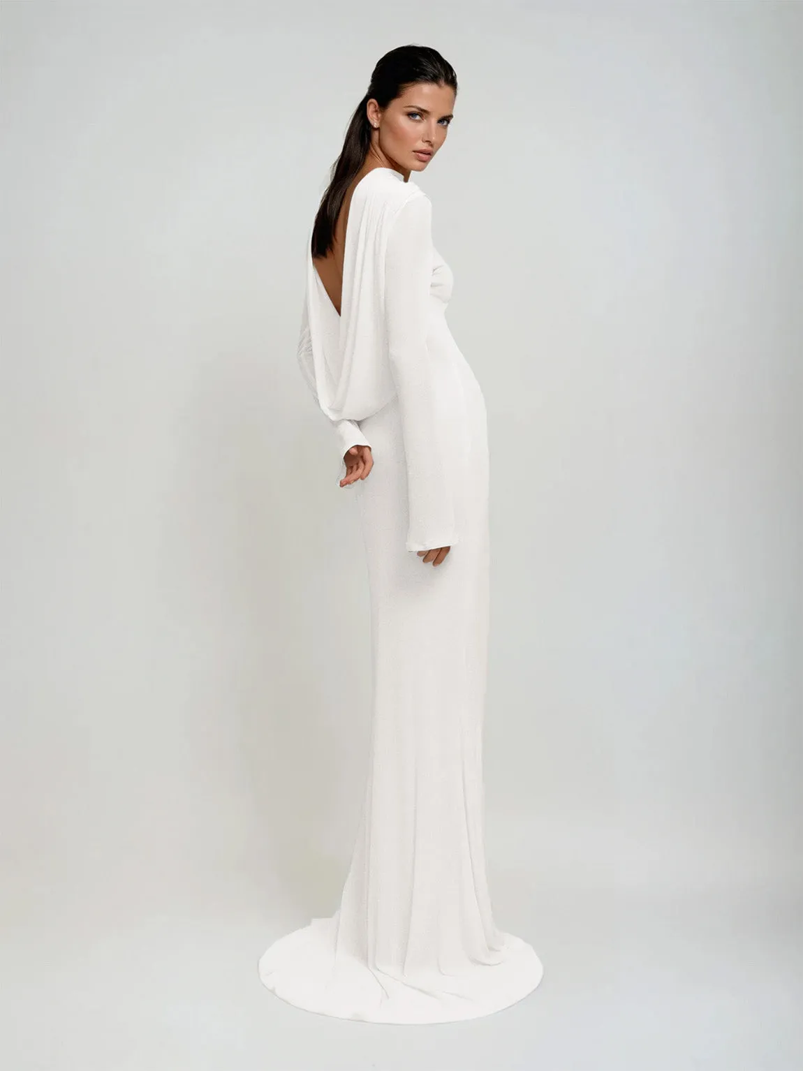 Jetsamor Backless Maxi Dress sold by Mew Mews product image thumbnail 2
