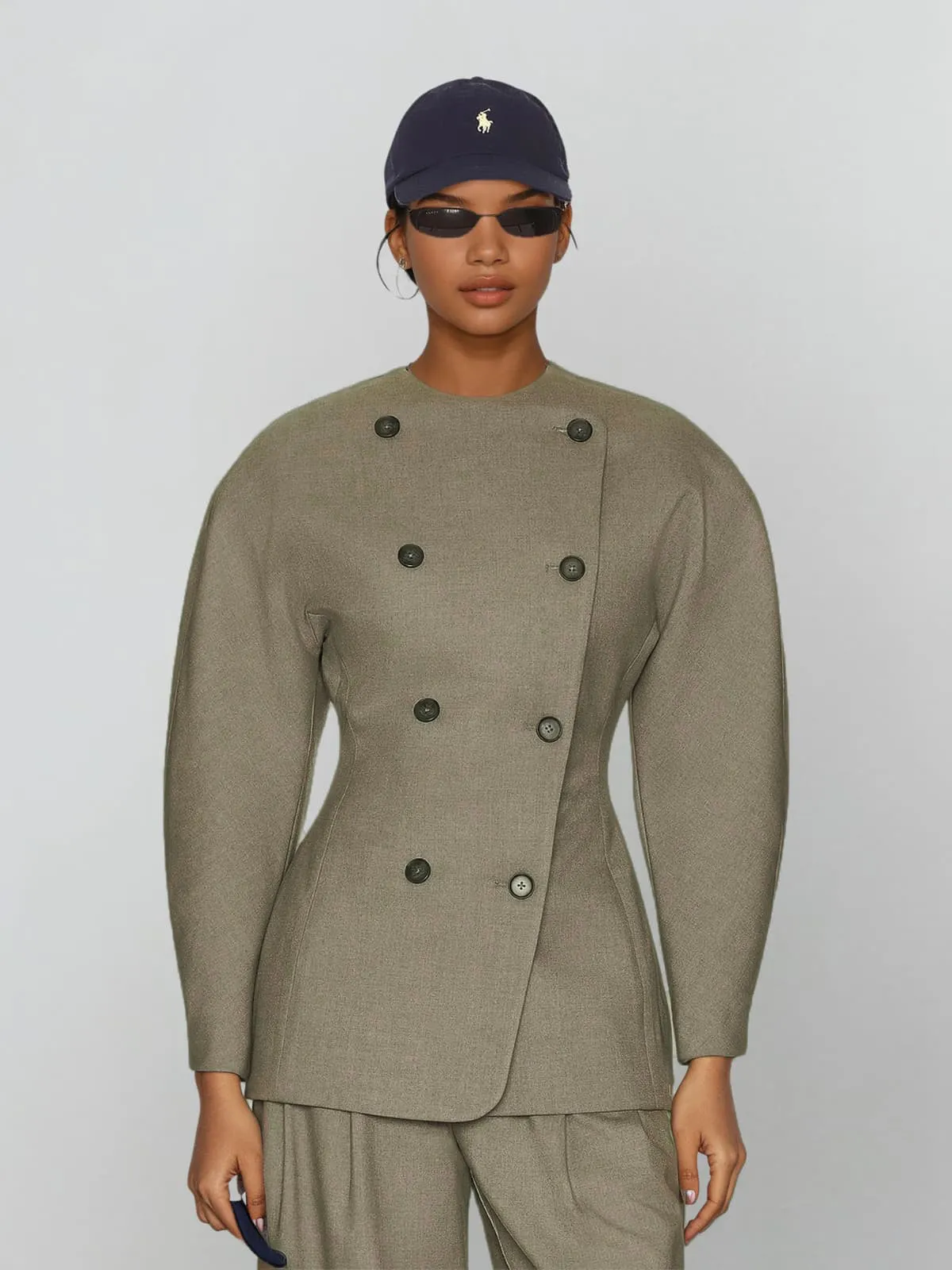 Junctrix Double Breasted Blazer sold by Mew Mews product image thumbnail 2