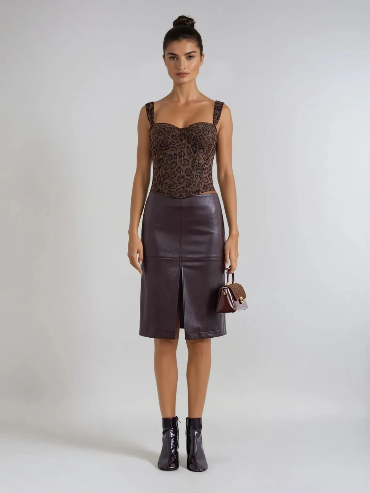 Immaterial Leopard Top sold by Mew Mews