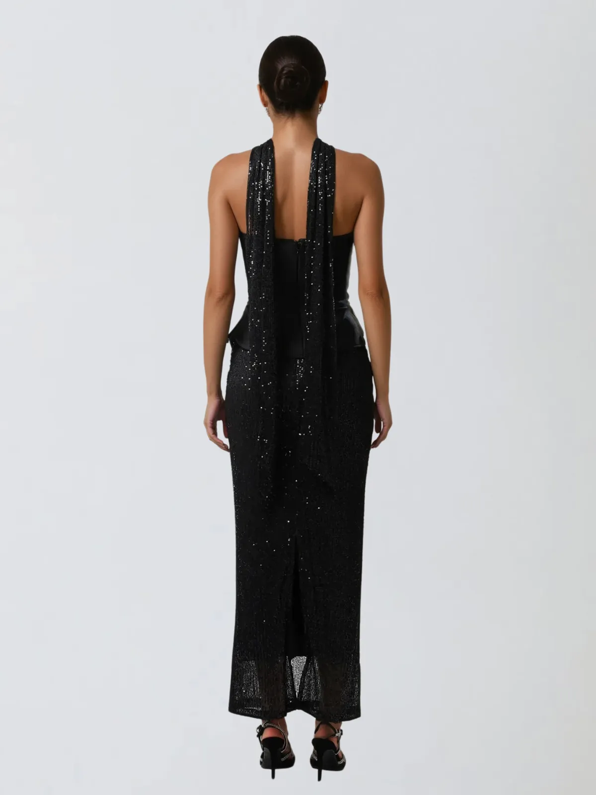 Thalamix Scarf Sequin Skirt Set sold by Mew Mews product image thumbnail 3