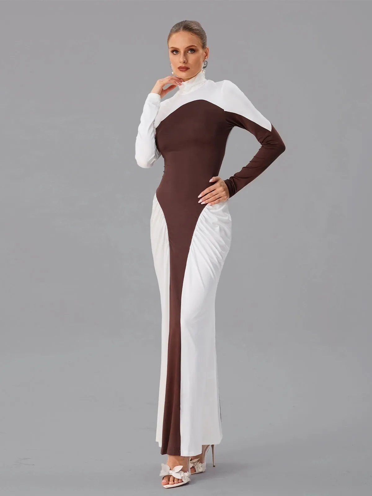 Keystone High Neck Maxi Dress sold by Mew Mews product image thumbnail 2