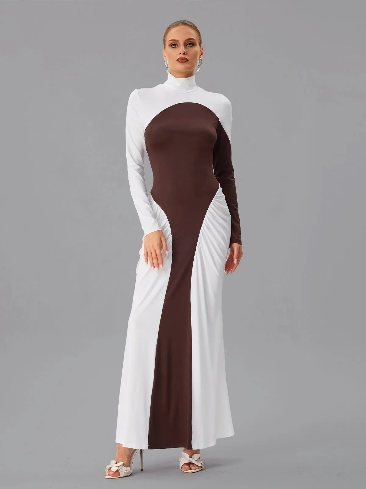 Keystone High Neck Maxi Dress sold by Mew Mews