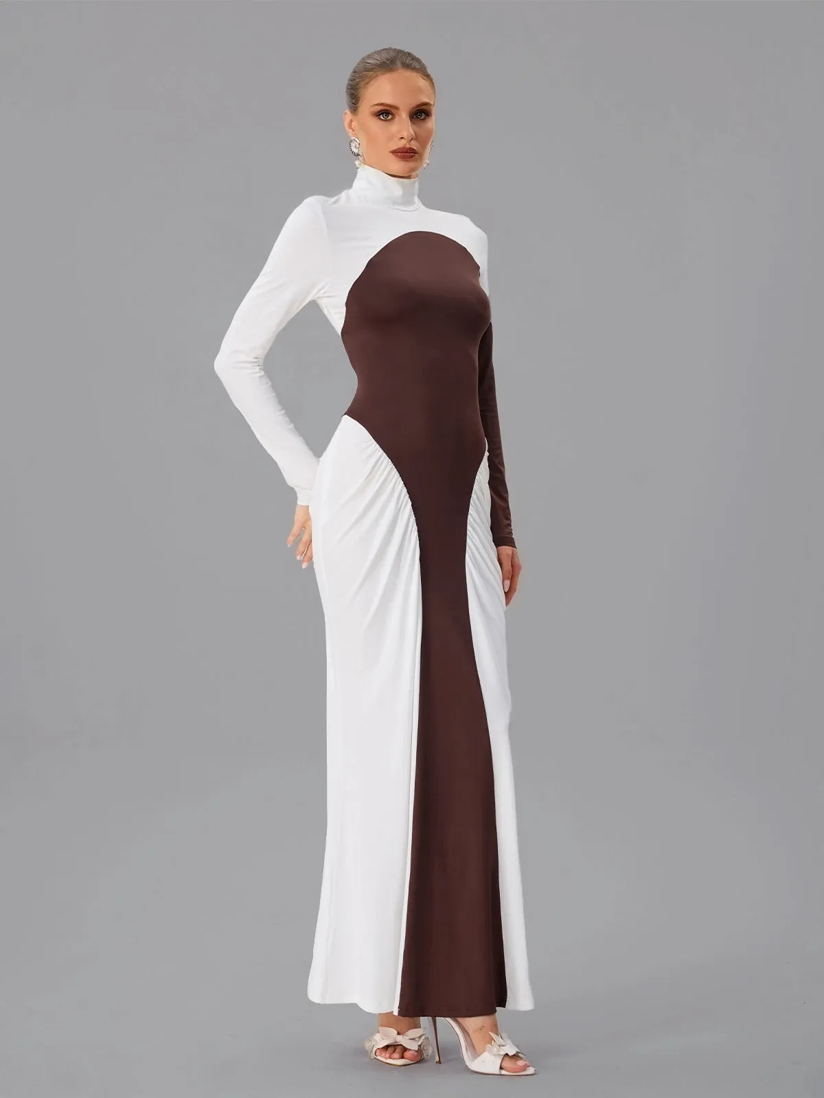 Keystone High Neck Maxi Dress sold by Mew Mews product image thumbnail 3