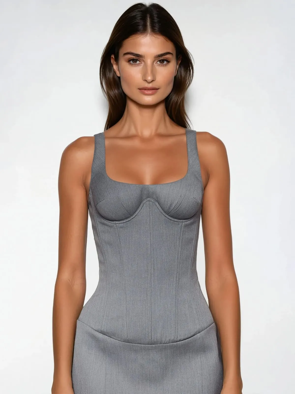 Ardice Sleeveless Corset Mini Dress sold by Mew Mews product image thumbnail 3