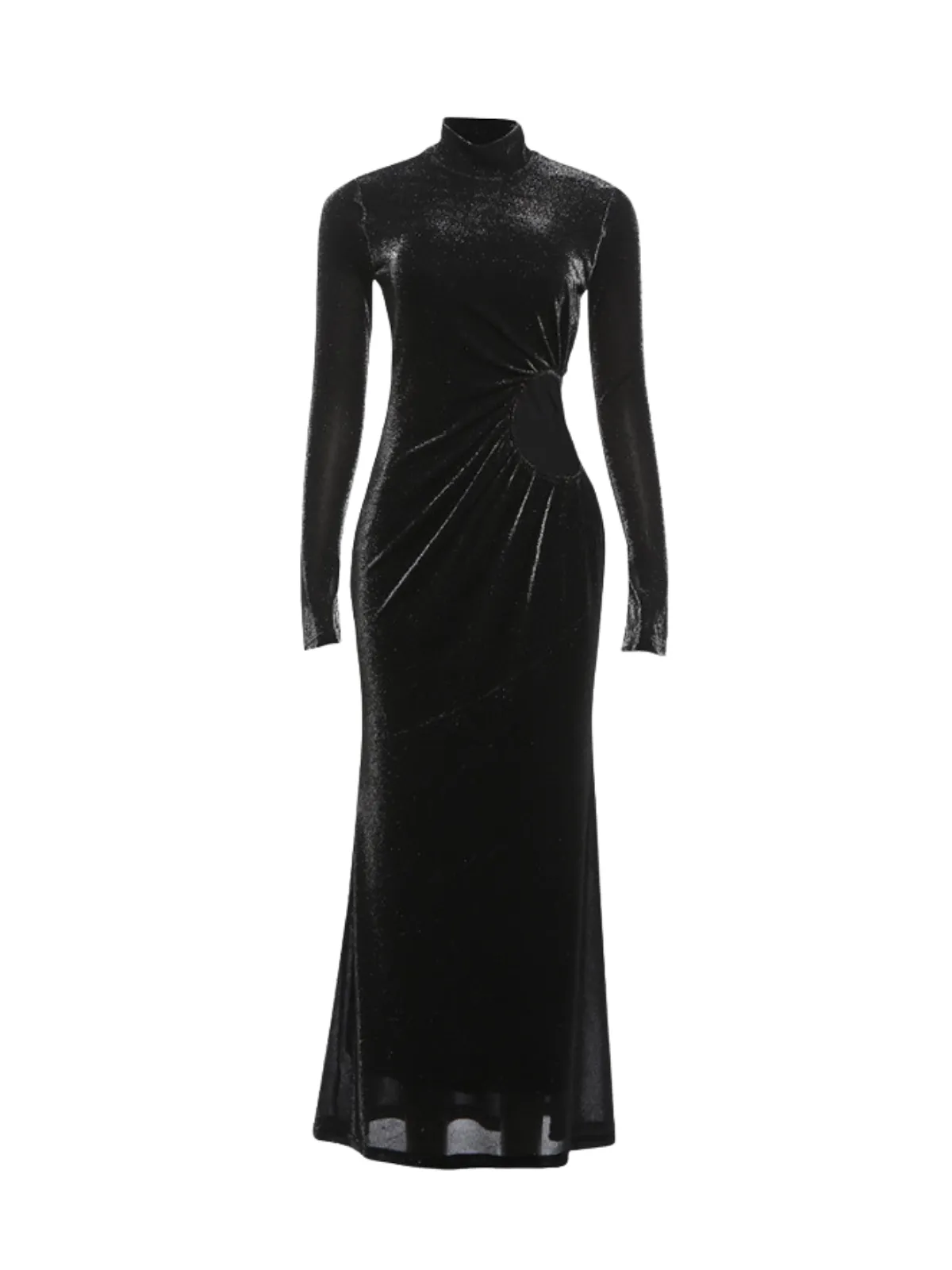 Liapunov Long Sleeve Cutout Maxi Dress sold by Mew Mews product image thumbnail 4