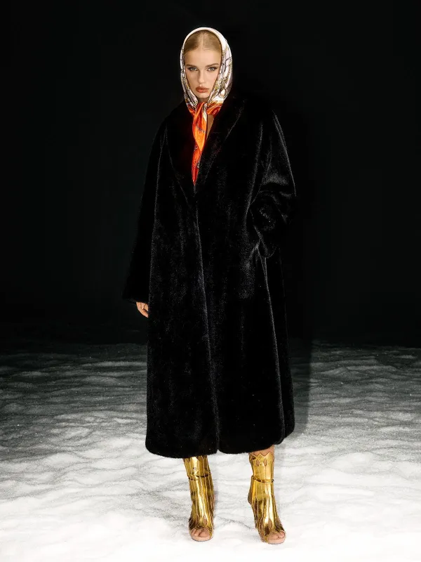 Bardhyl Faux Fur Coat sold by Mew Mews