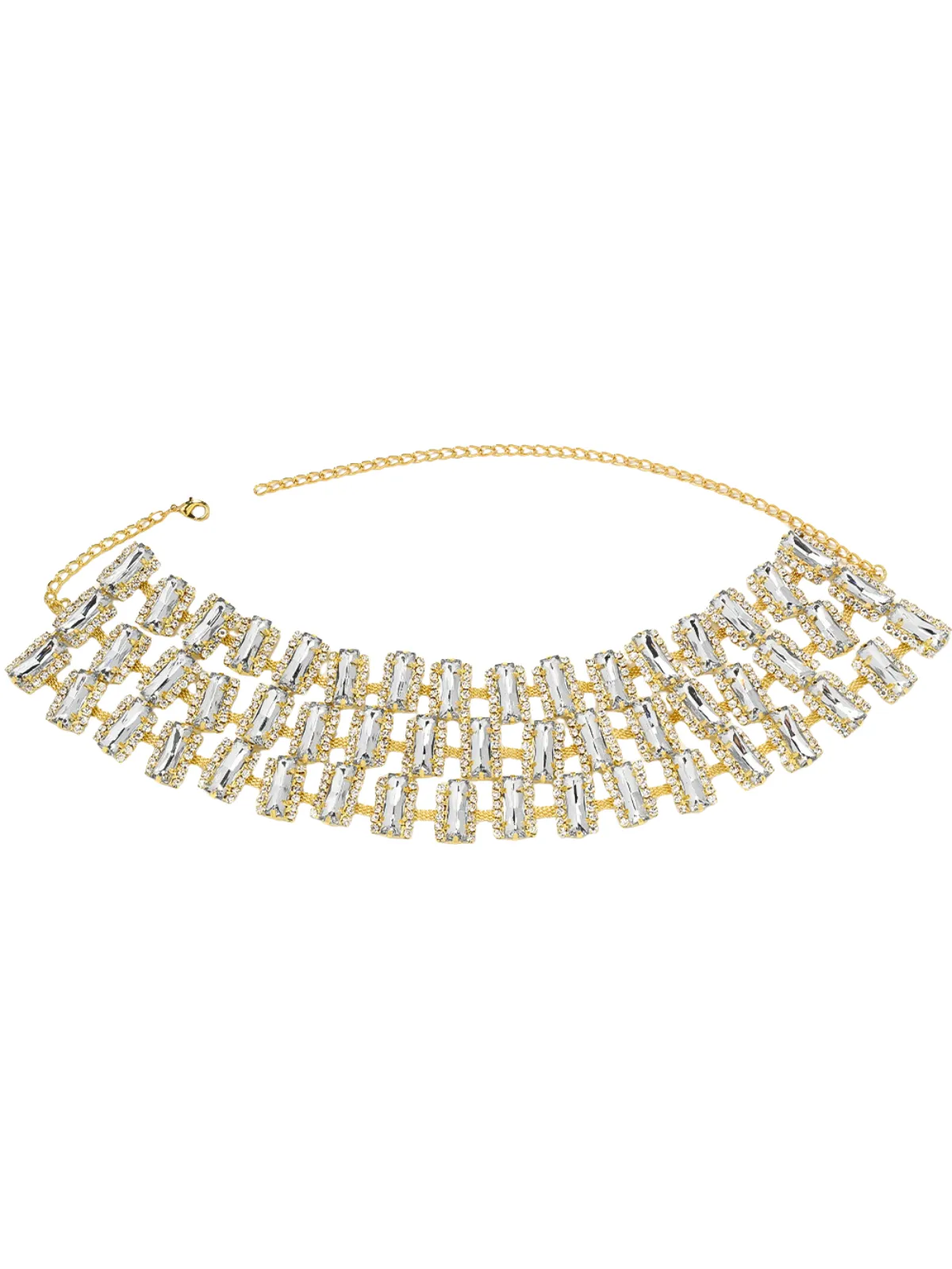 Cavqen Crystal Multiple Necklace sold by Mew Mews