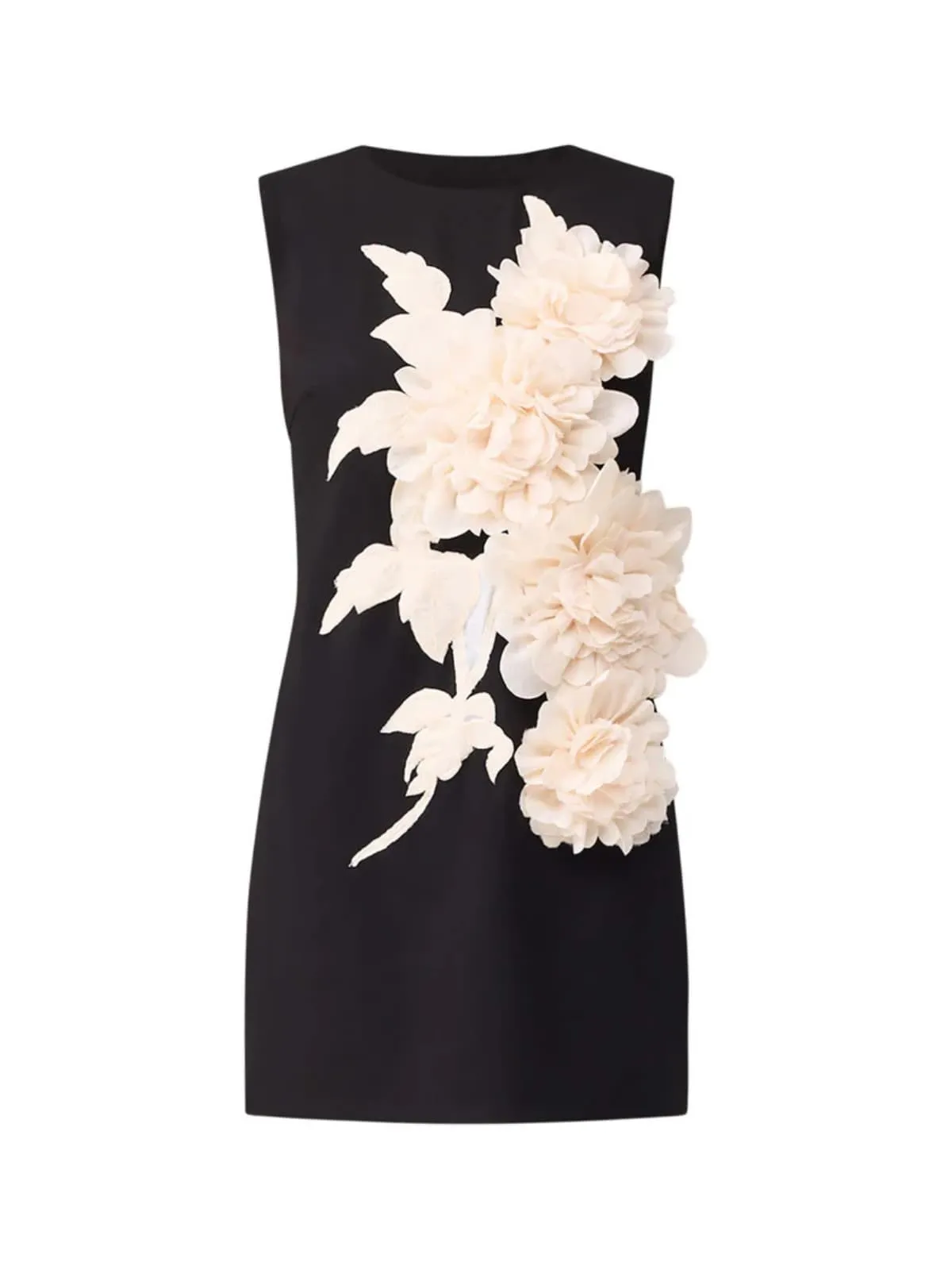 Exvila Sleeveless Flower Mini Dress sold by Mew Mews product image thumbnail 5