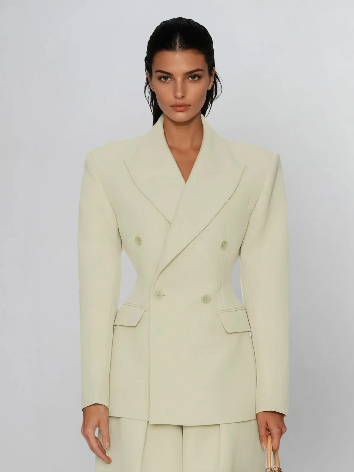 Xavexor Double Breasted Blazer sold by Mew Mews product image thumbnail 2