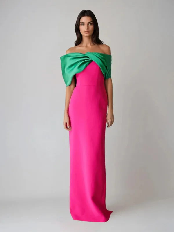 Yoryxel Off Shoulder Maxi Dress sold by Mew Mews