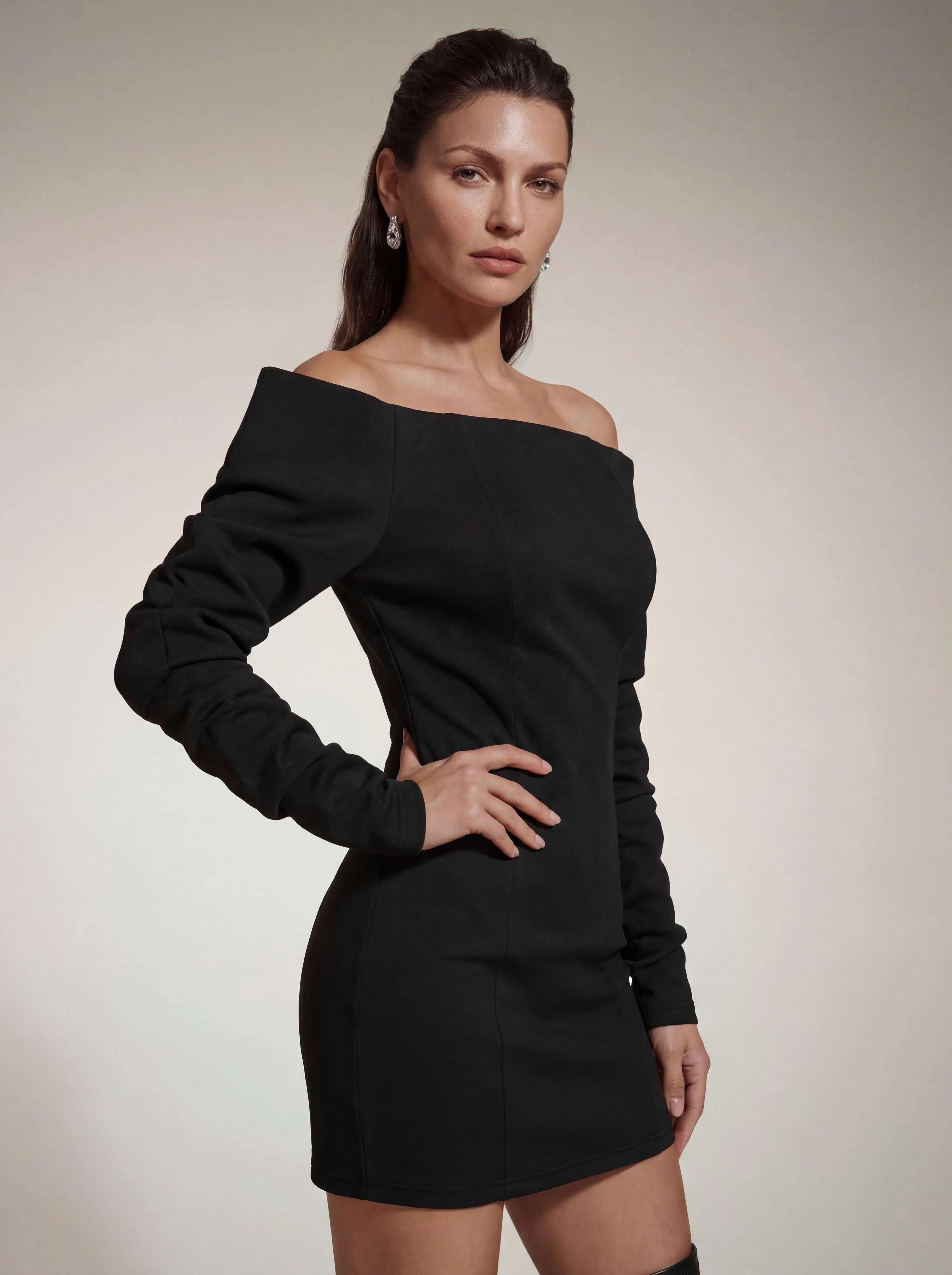 Joryxen Off Shoulder Mini Dress sold by Mew Mews product image thumbnail 4