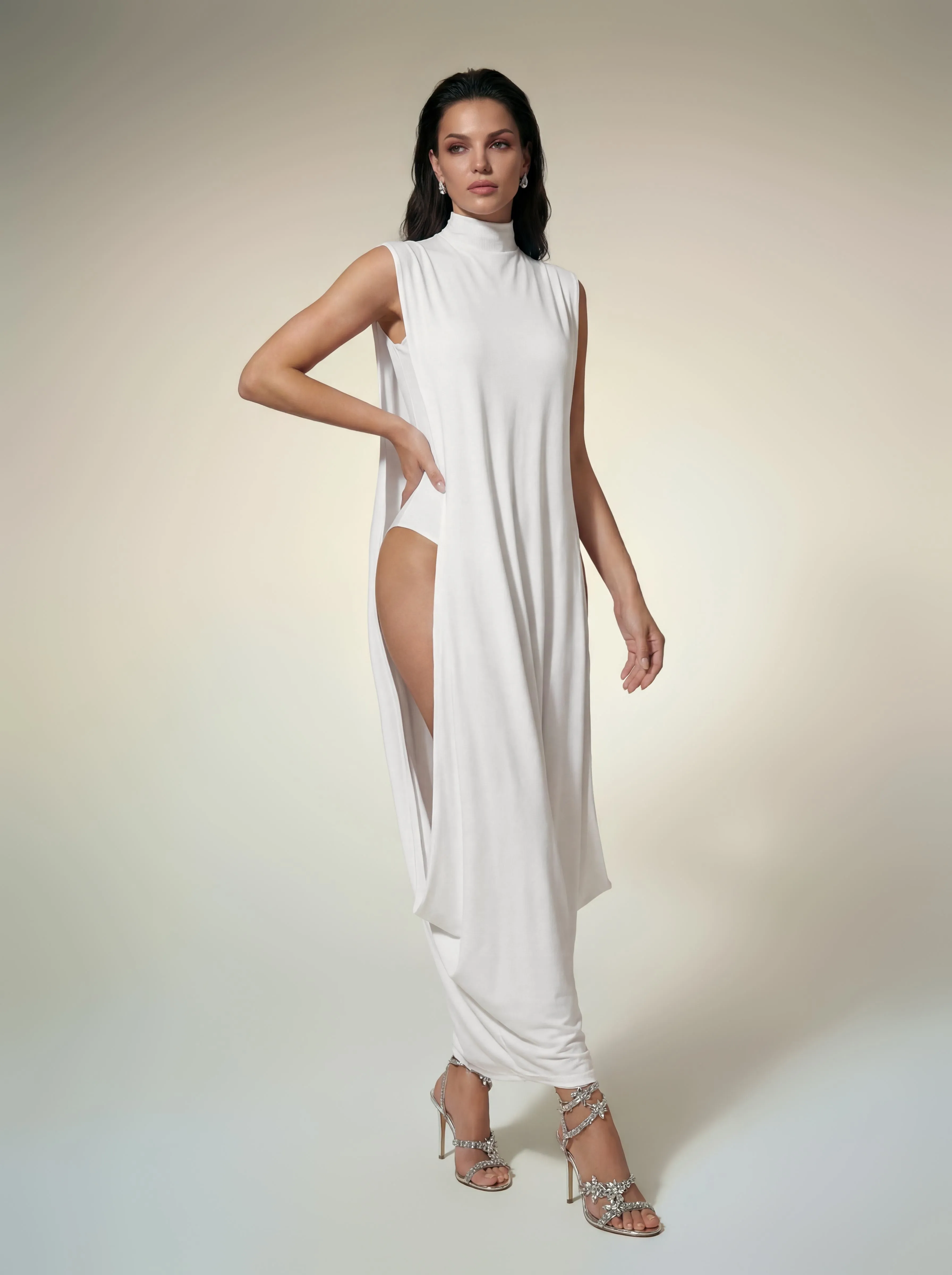 Fexira High Neck Bodysuit Set sold by Mew Mews product image thumbnail 5