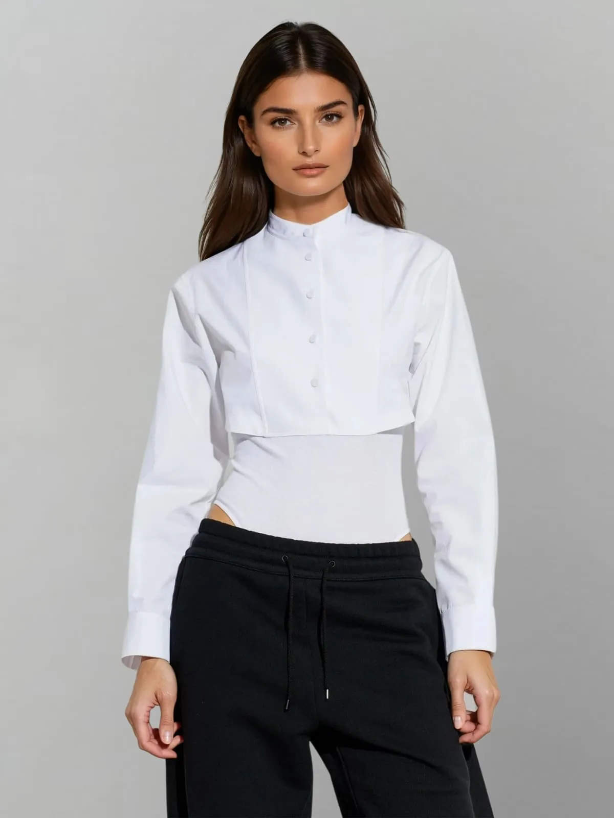 Tavory Long Sleeve Cutout Bodysuit sold by Mew Mews