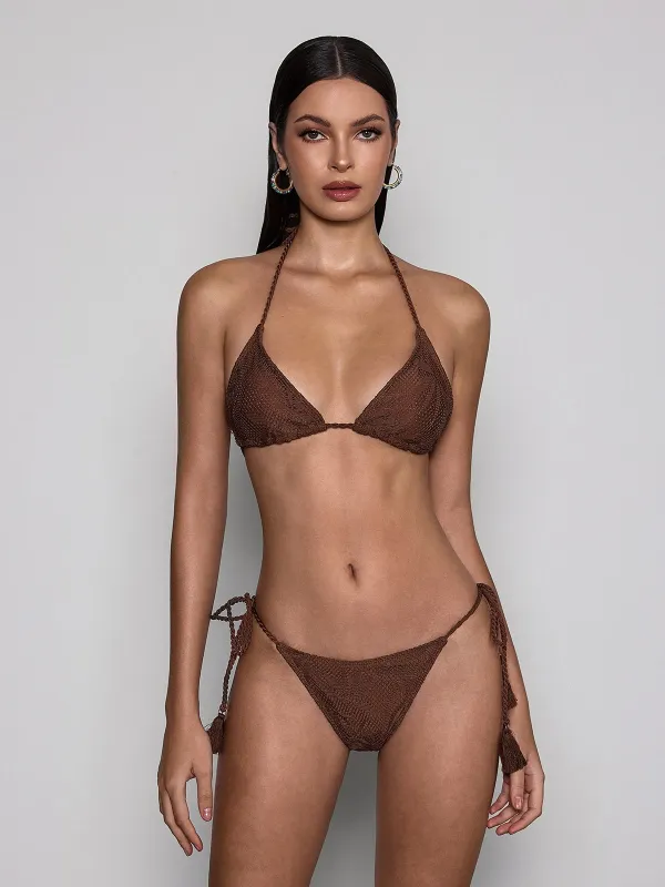 Xavoryn Fringe Bikini Two Piece Set sold by Mew Mews