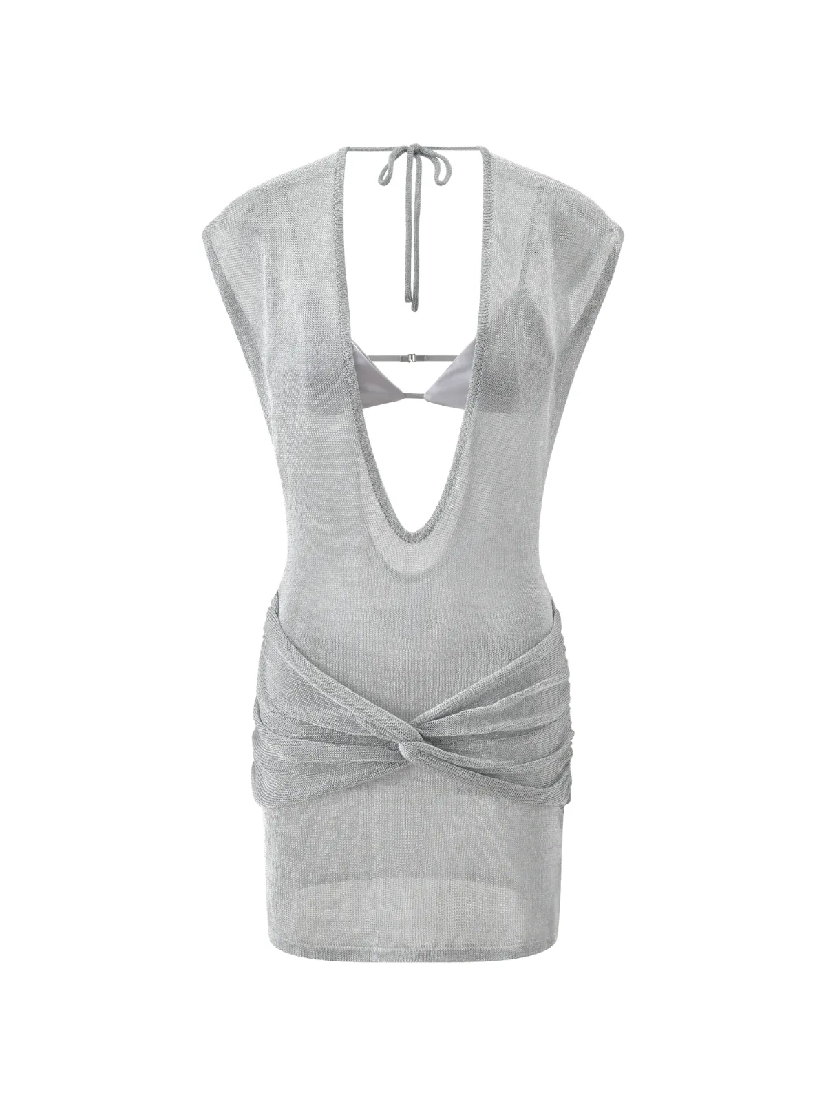 Averiq Backless Twisted Skirt Set sold by Mew Mews product image thumbnail 5