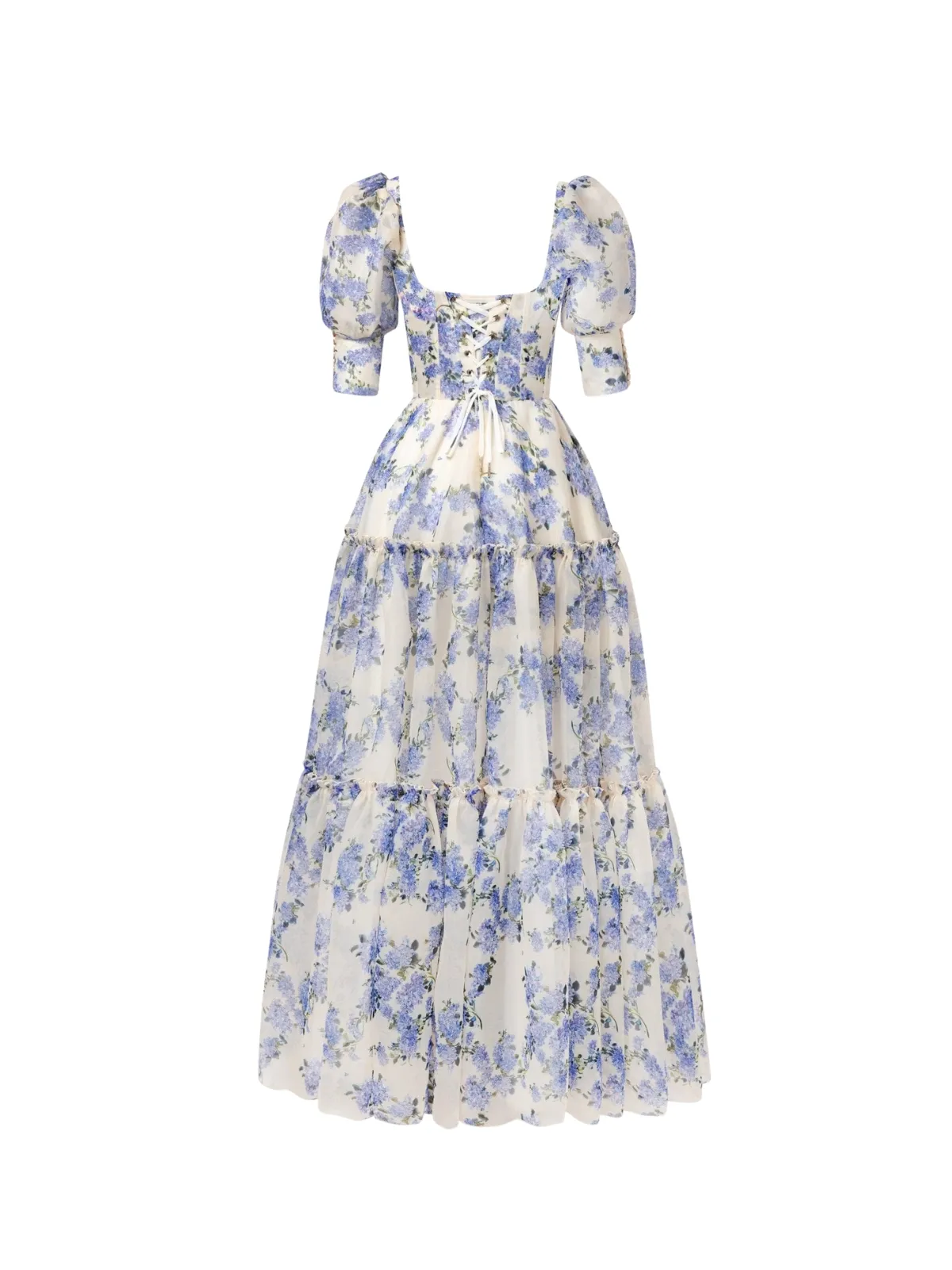 Kavryn Off Shoulder Corset Floral Maxi Dress sold by Mew Mews product image thumbnail 5