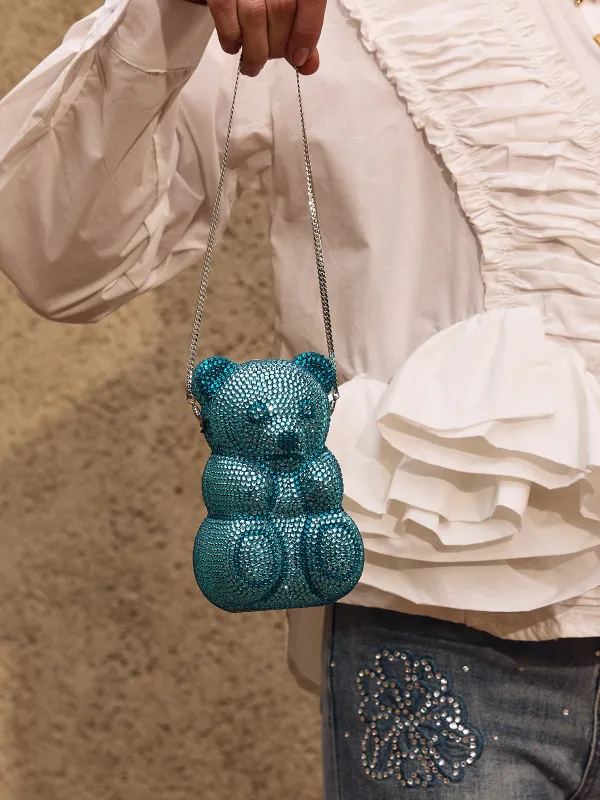 Chermona Bear Rhinestone Bag sold by Mew Mews