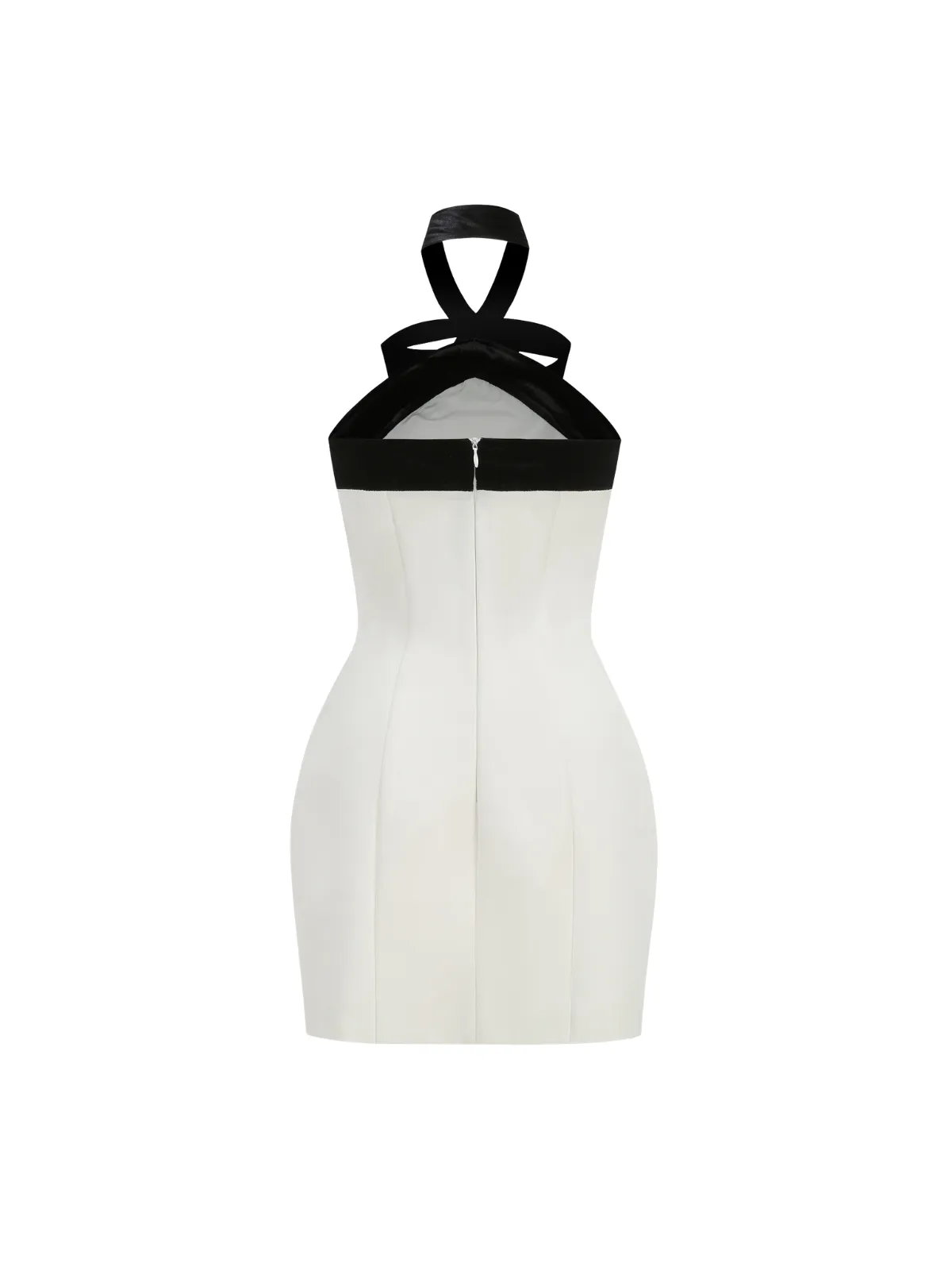 Ostrel Halterneck Bow Mini Dress sold by Mew Mews product image thumbnail 5