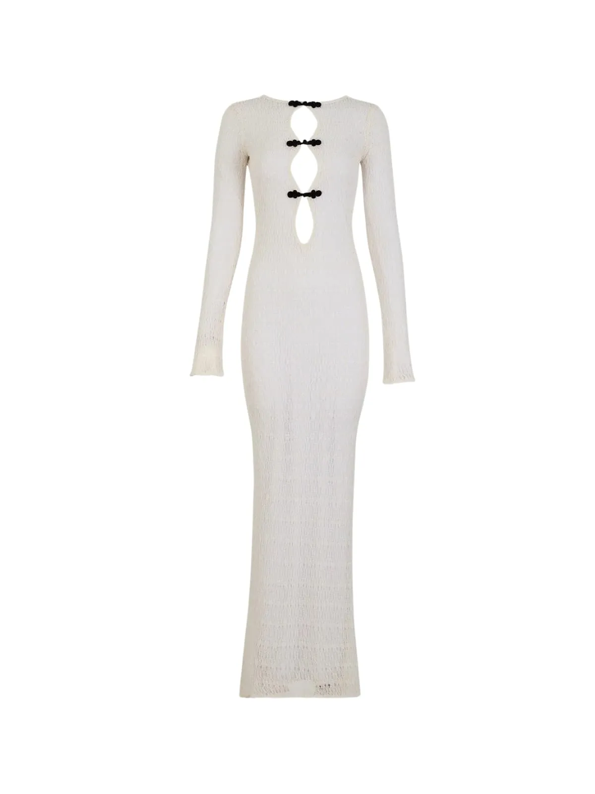 Rilmar Backless Cutout Maxi Dress In White sold by Mew Mews product image thumbnail 5