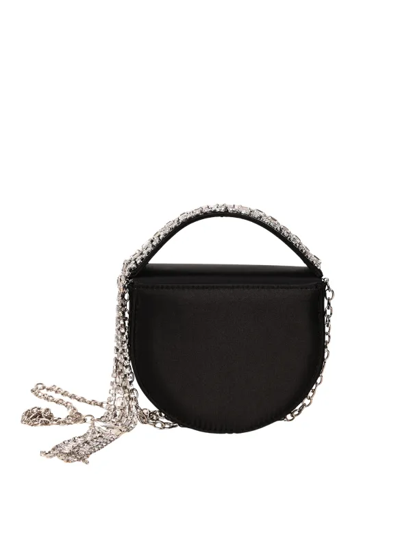 Yelmar Rhinestone Fringe Bag made by Mew Mews