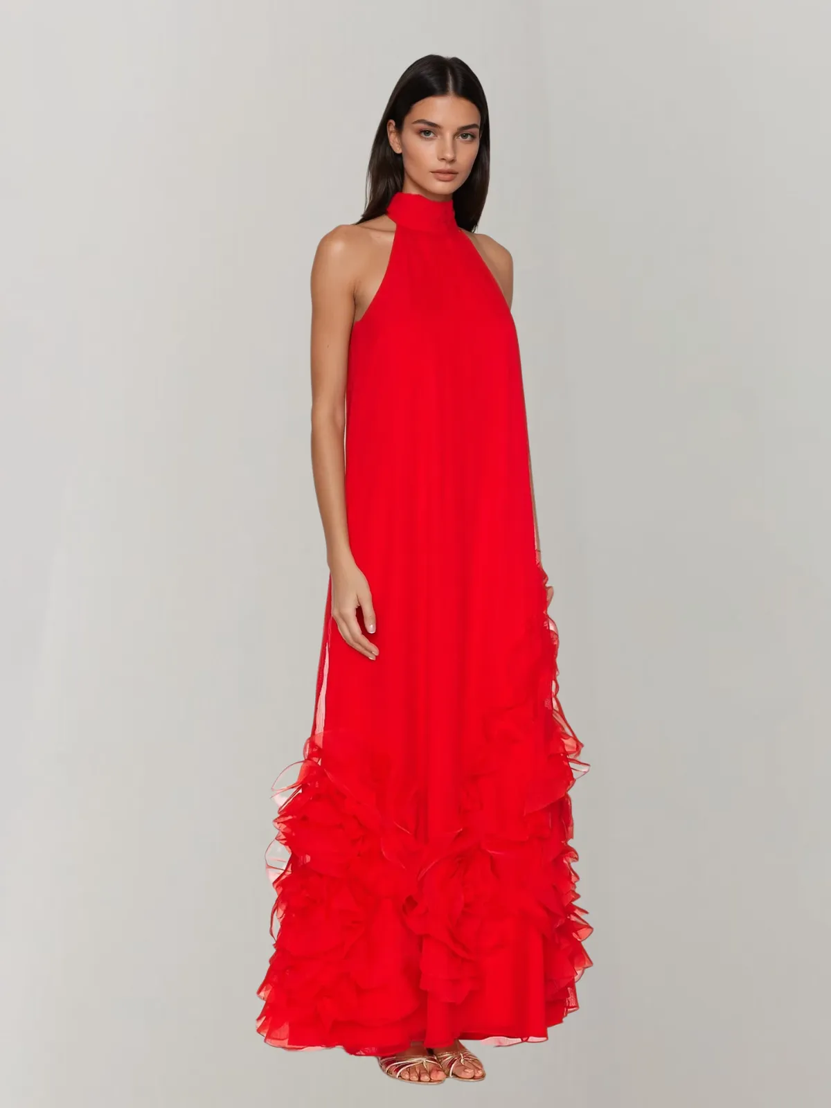 Pelorin Sleeveless Flower Maxi Dress sold by Mew Mews product image thumbnail 2