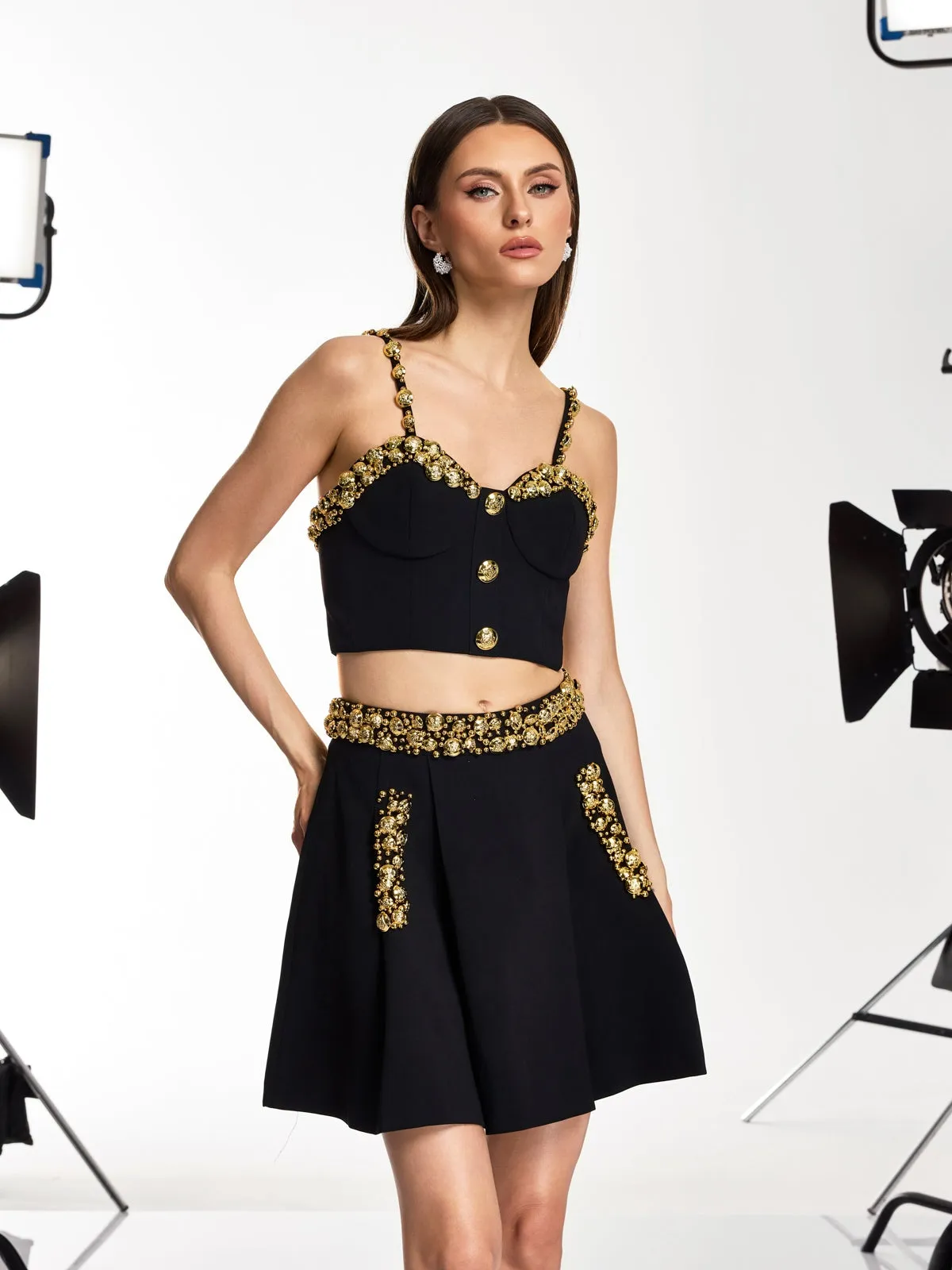 Damaris Spaghetti Skirt Set sold by Mew Mews product image thumbnail 2