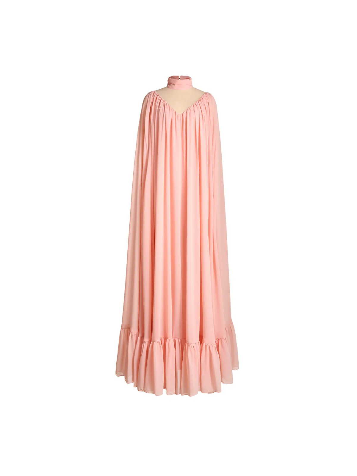 Cavoryx V Neck Cape Maxi Dress sold by Mew Mews product image thumbnail 4