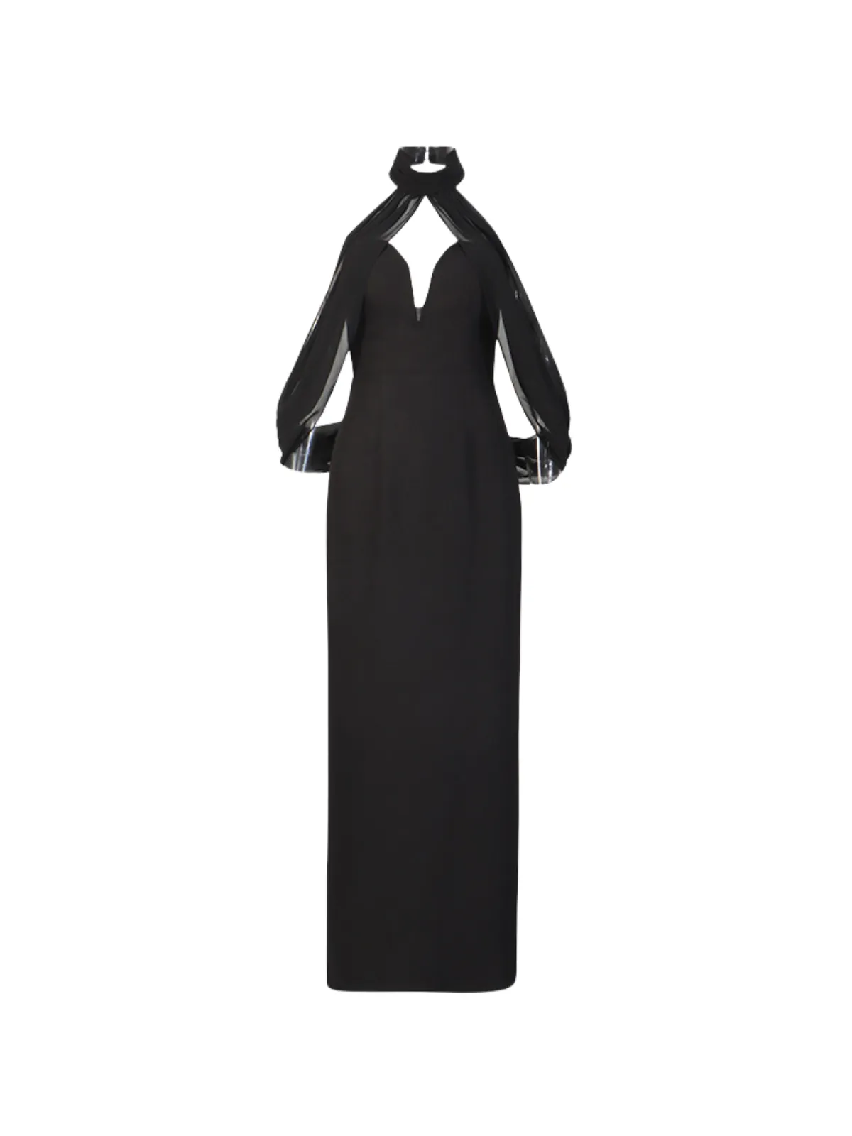 Havorix Halterneck Cutout Maxi Dress sold by Mew Mews product image thumbnail 5