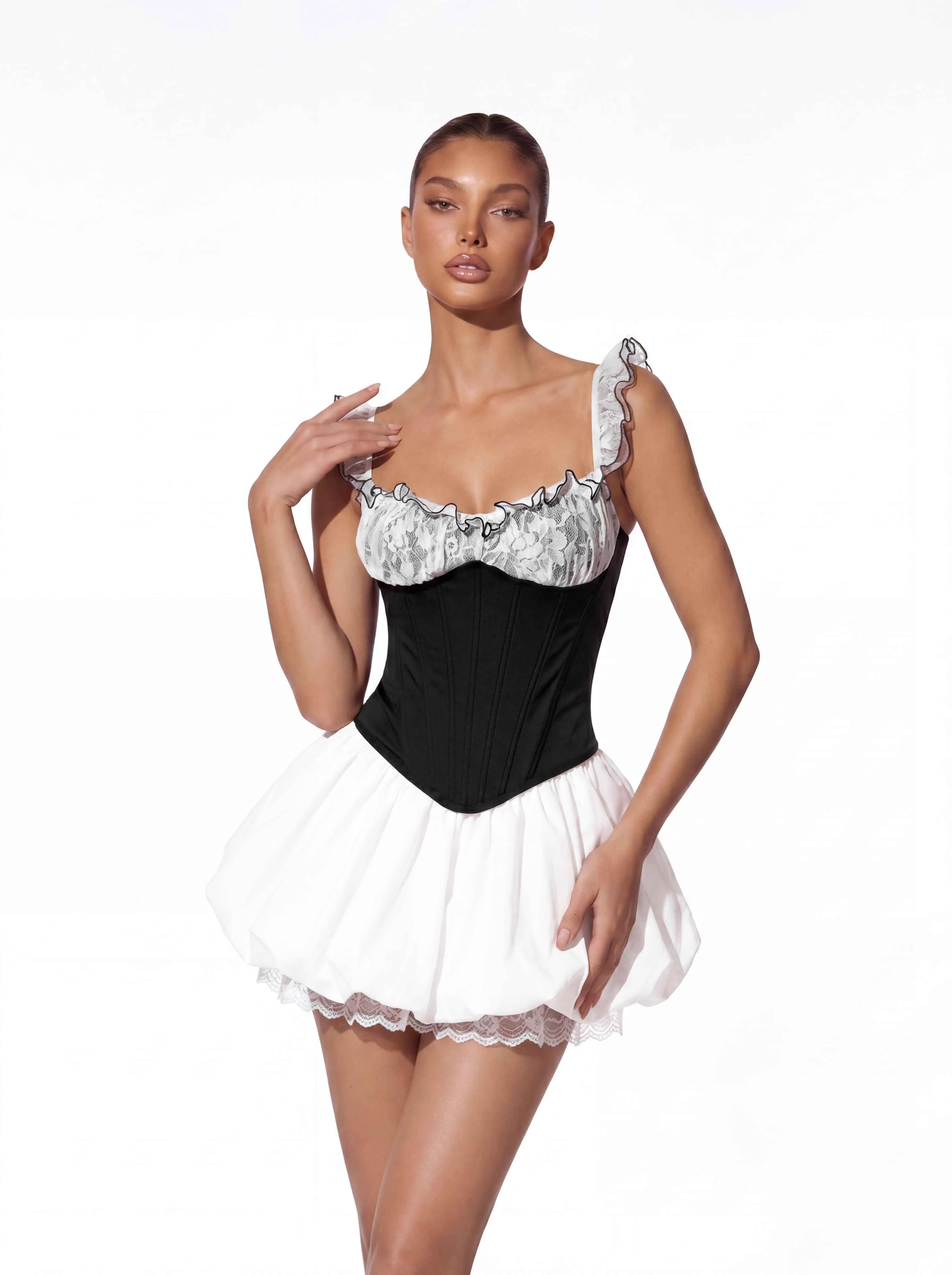 Yeltharic Corset Lace Skirt Set sold by Mew Mews product image thumbnail 2