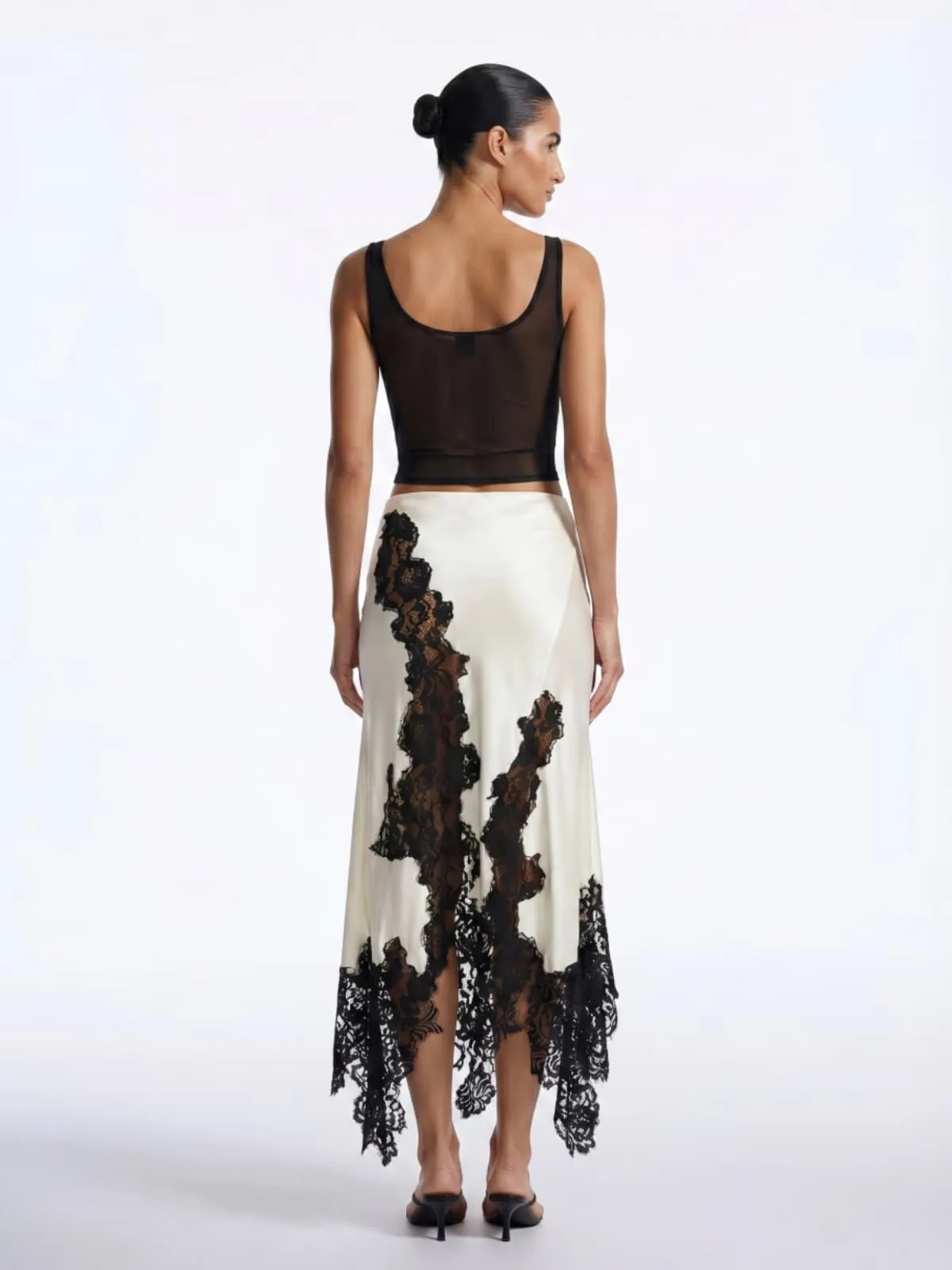 Merion Lace Split Skirt Set sold by Mew Mews product image thumbnail 3