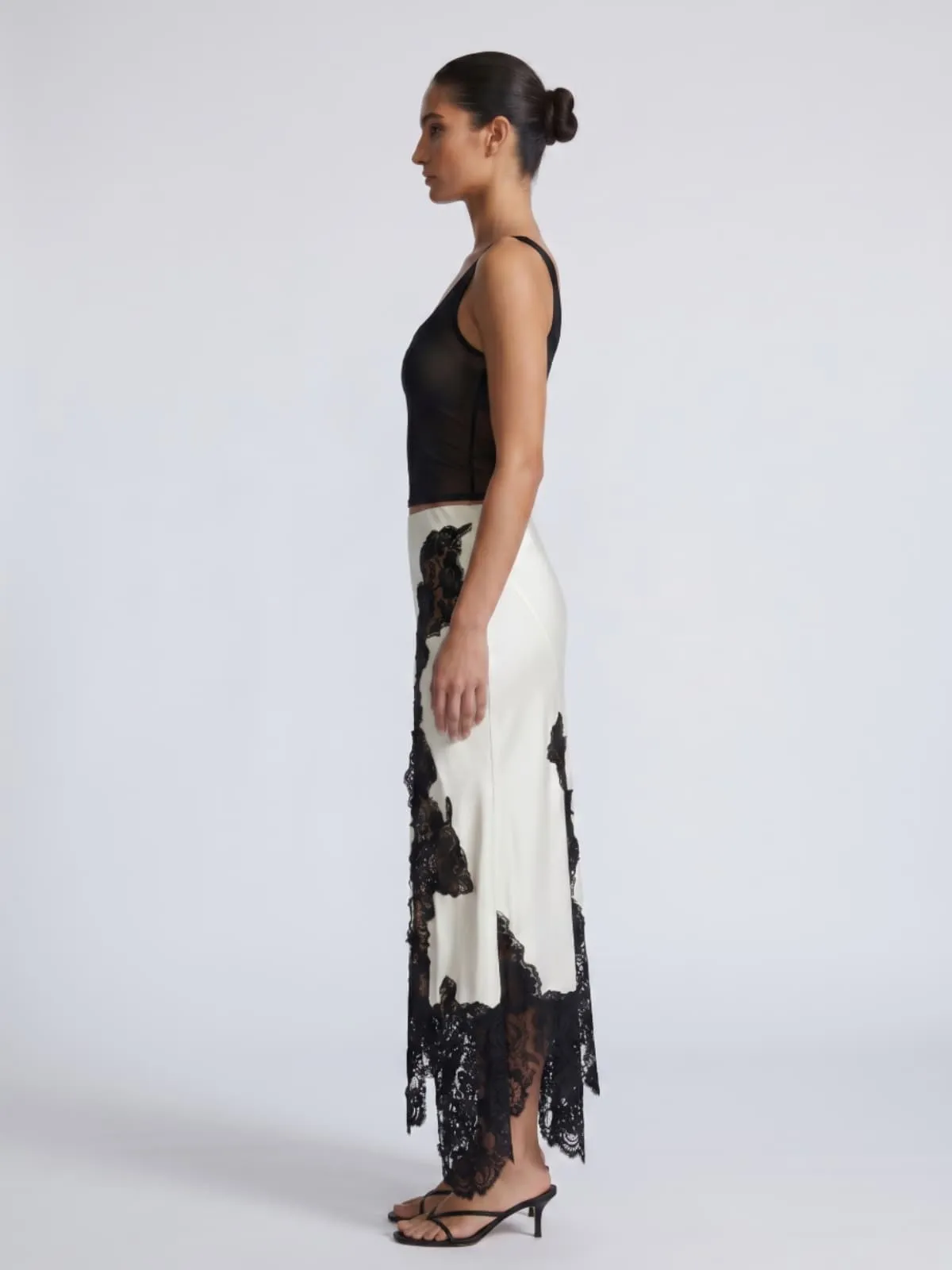 Merion Lace Split Skirt Set sold by Mew Mews product image thumbnail 2
