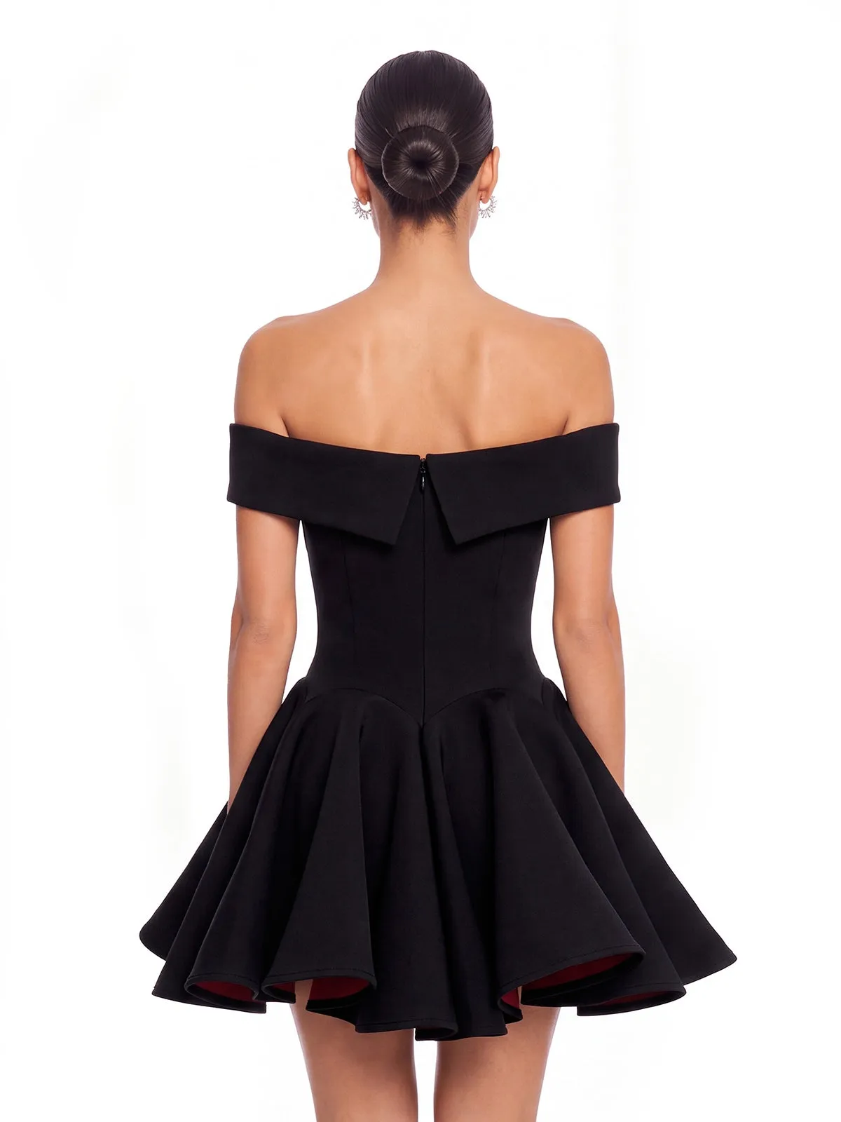 Drynex Off Shoulder Red Sole Mini Dress sold by Mew Mews product image thumbnail 5