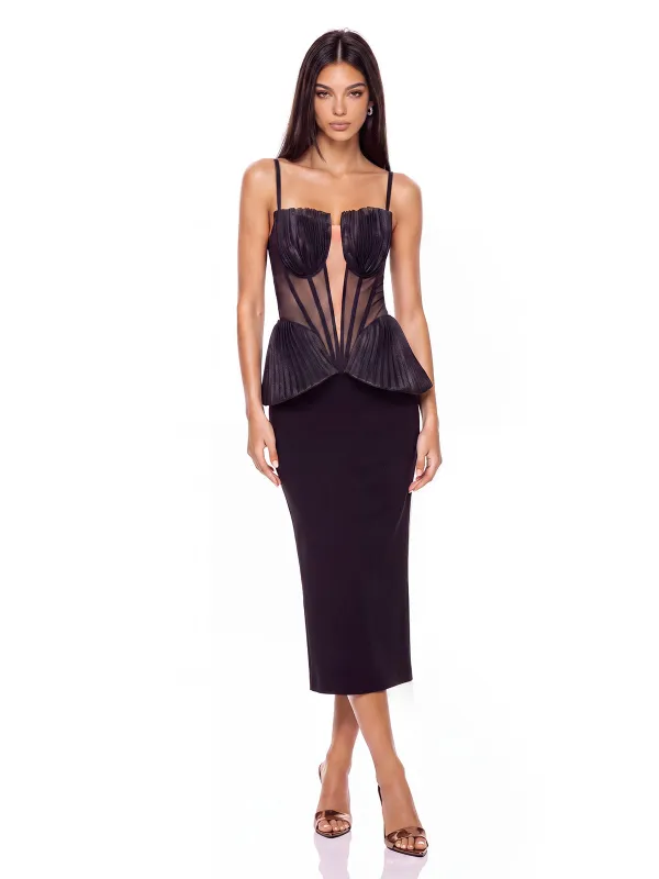 Kelmion Spaghetti Midi Dress made by Mew Mews