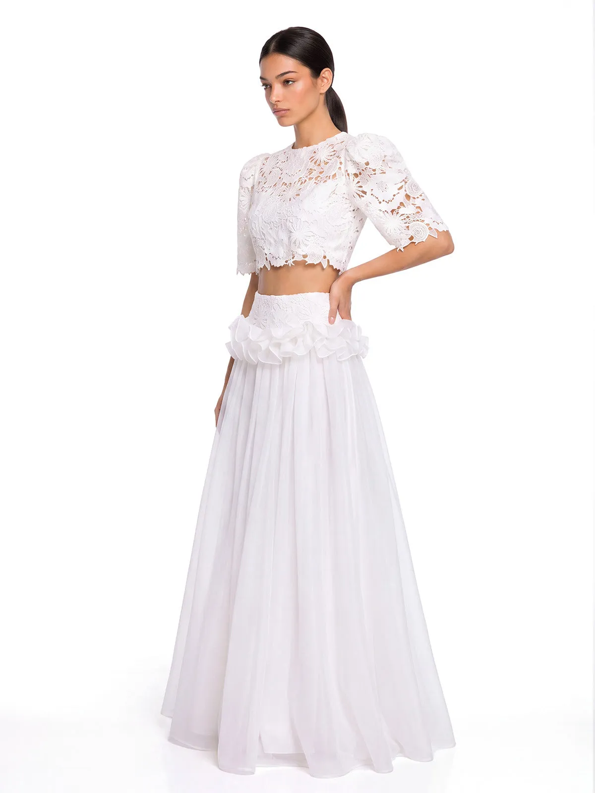 Valdrek Short Sleeve Flower Skirt Set sold by Mew Mews product image thumbnail 3