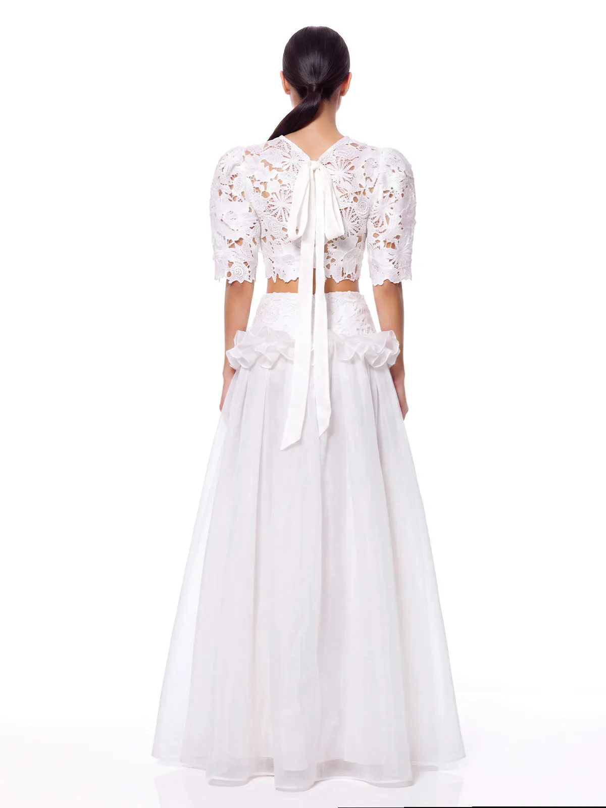 Valdrek Short Sleeve Flower Skirt Set sold by Mew Mews product image thumbnail 4