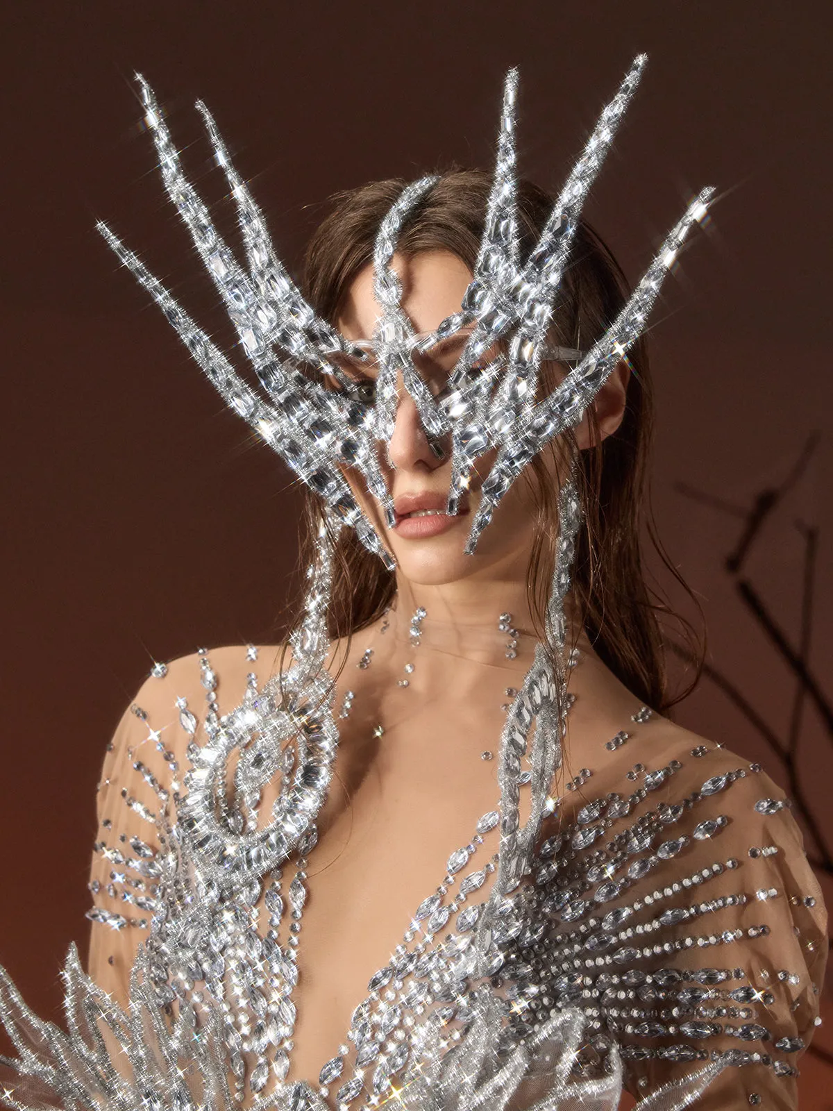 Gilda Crystal Face Mask sold by Mew Mews product image thumbnail 2
