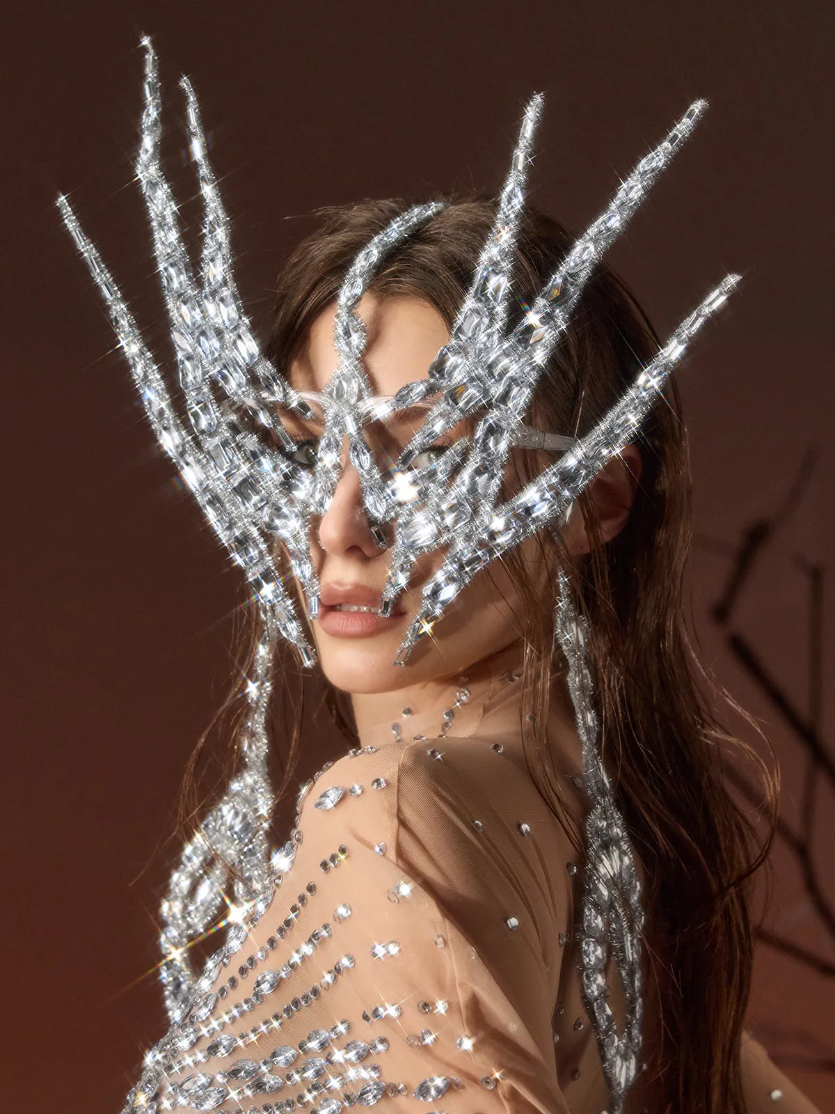 Gilda Crystal Face Mask sold by Mew Mews product image thumbnail 3