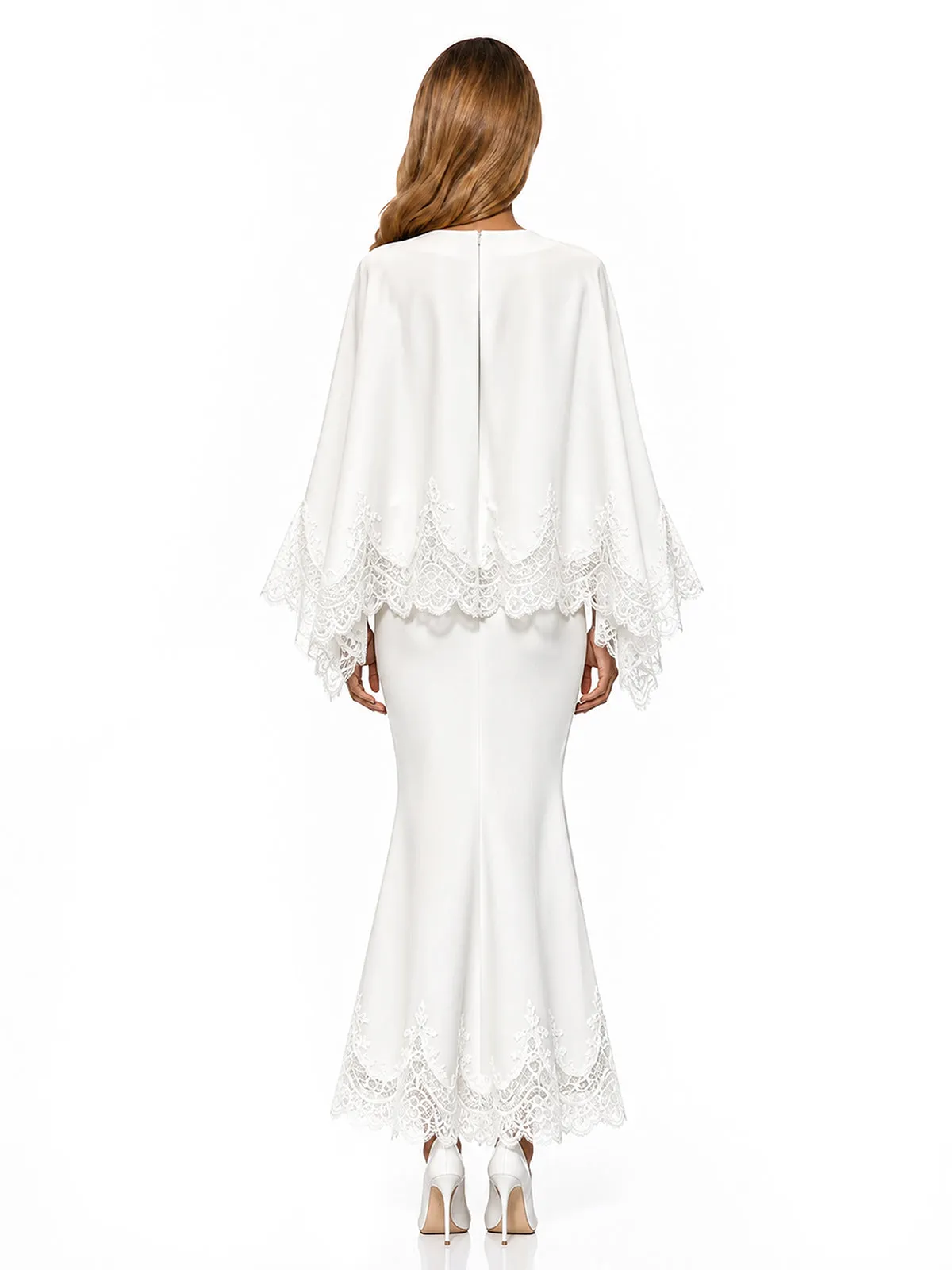 Turelia Lace Satin Skirt Set sold by Mew Mews product image thumbnail 4