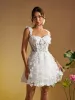 Magni Spaghetti Flower Mini Dress sold by Mew Mews