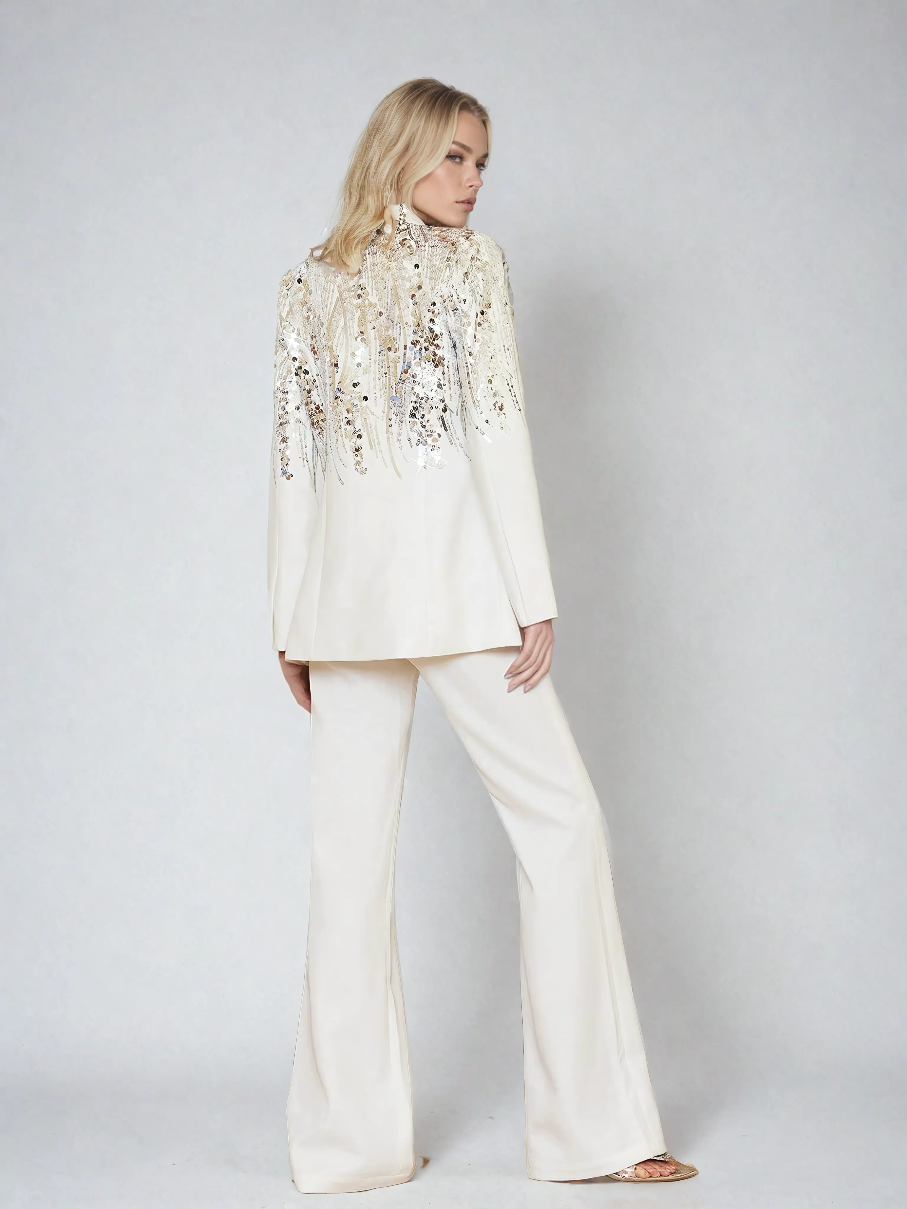 Cato Sequin Embellished Blazer Set sold by Mew Mews product image thumbnail 3