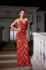 Angelo Sequin Embellished Mesh Maxi Dress sold by Mew Mews
